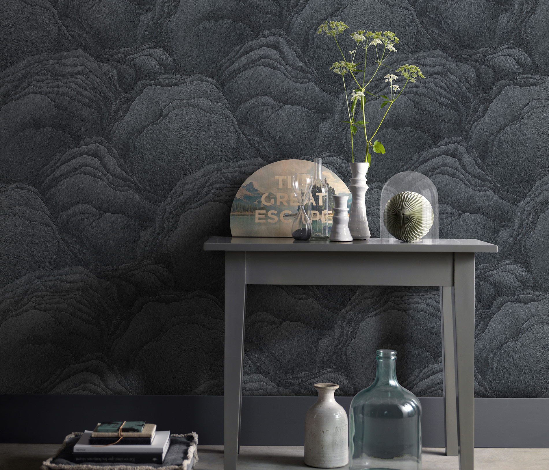 Erismann Vliestapete Focus schwarz 1029815