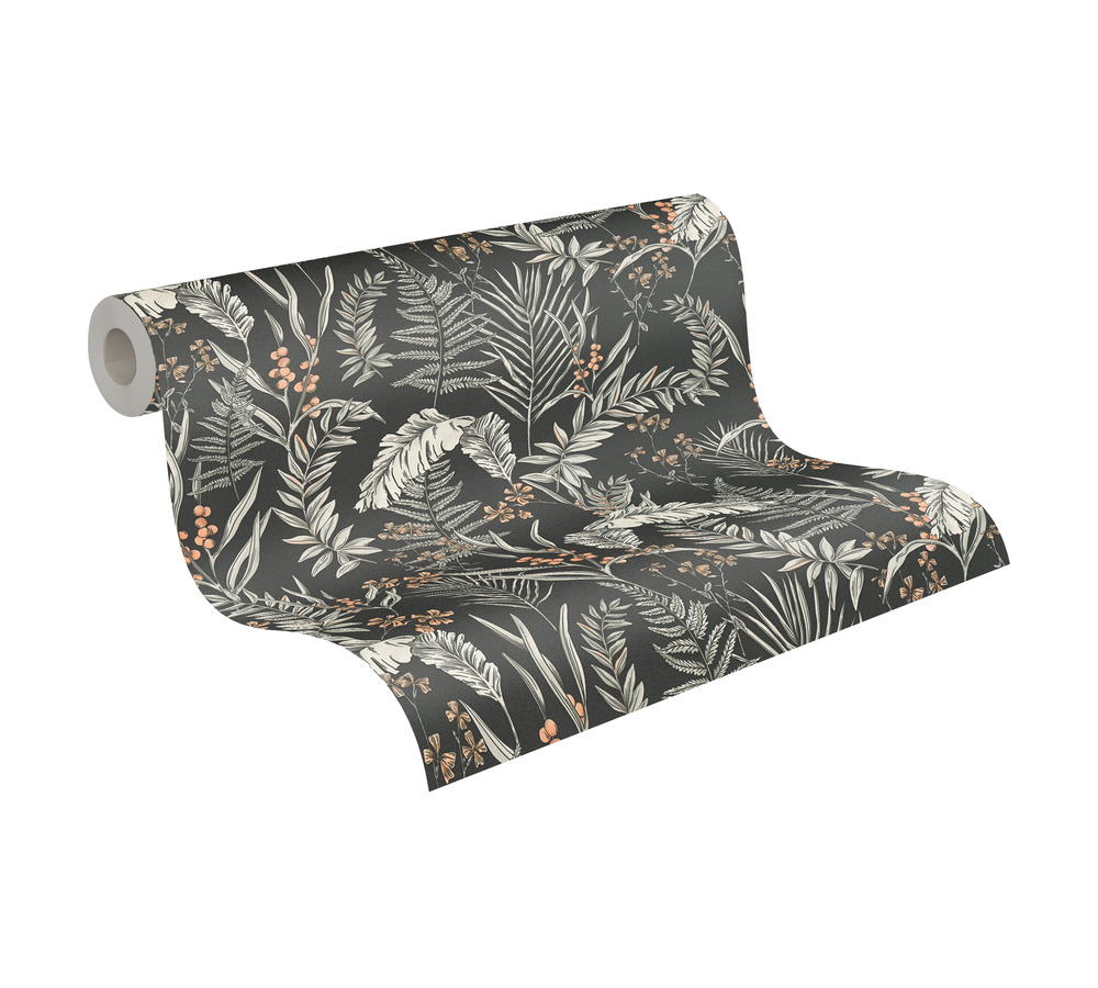 Livingwalls Vliestapete Drawn Into Nature Floral 394341