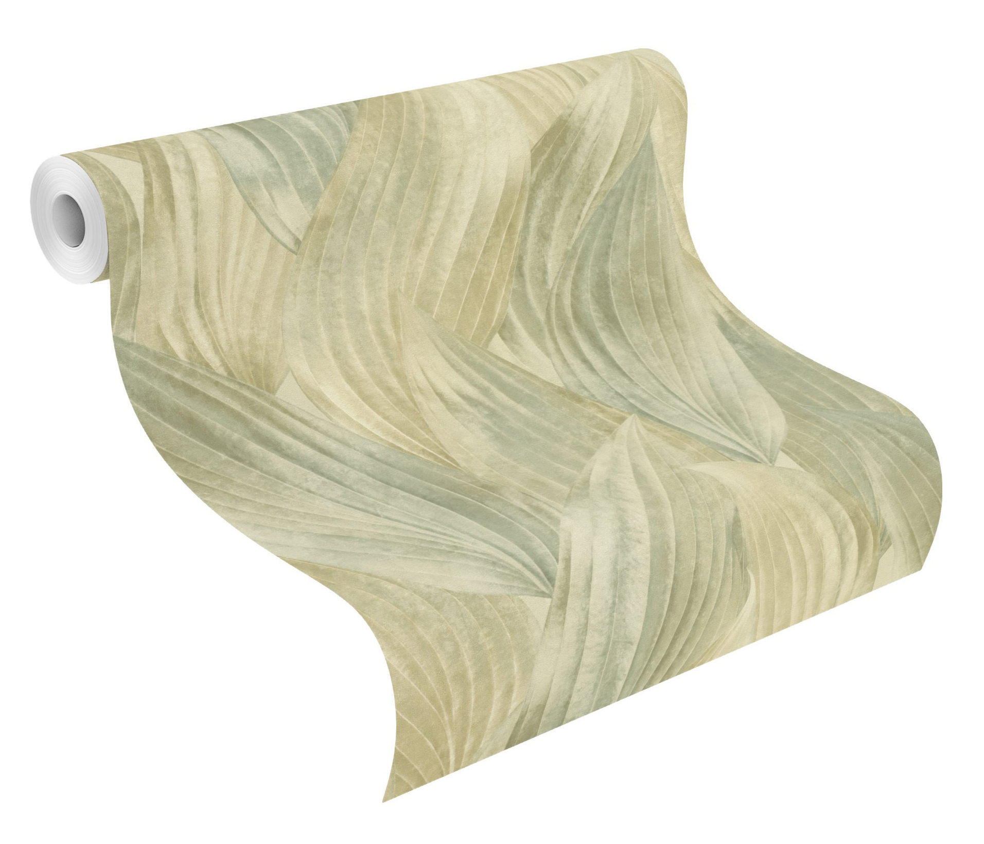 Rasch Vliestapete Back To Nature Blattstruktur 571547