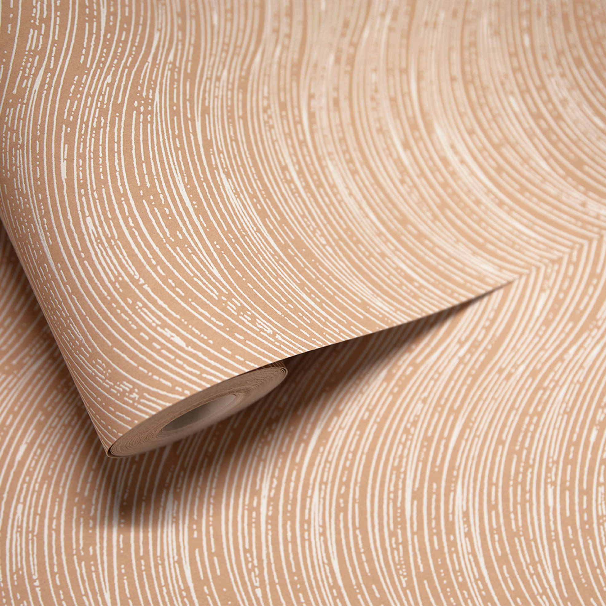 Hohenberger Vliestapete Chalk Ripple Nude 65520