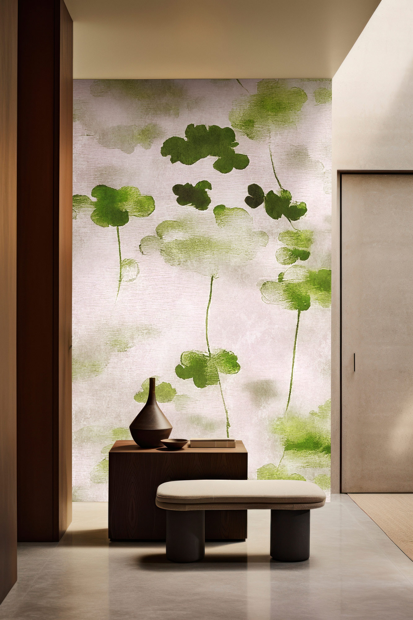 AS Fototapete Walls by Patel 5 Blätter Grün DD134201