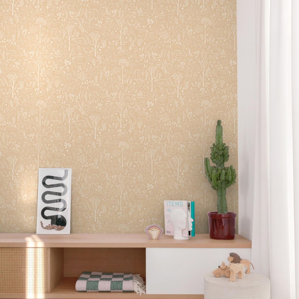 Grandeco Vliestapete Little Dreamers braun LD3421