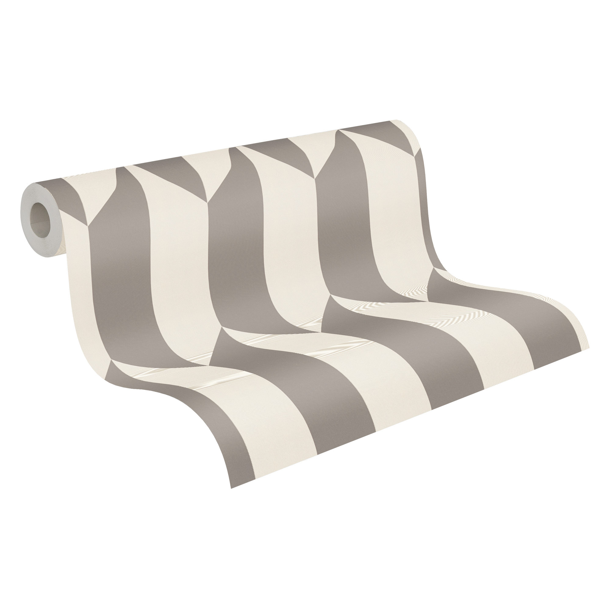 AS Vliestapete CosmoLiving 3D Silber 790863