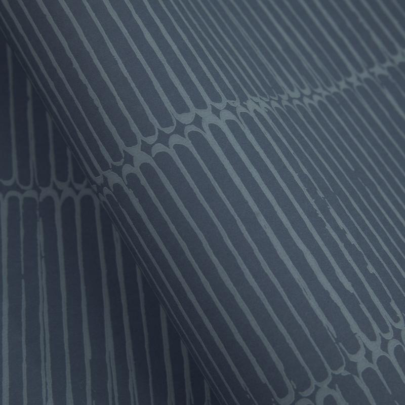 Hohenberger Vliestapete Chalk Beams in Order Blue 65503