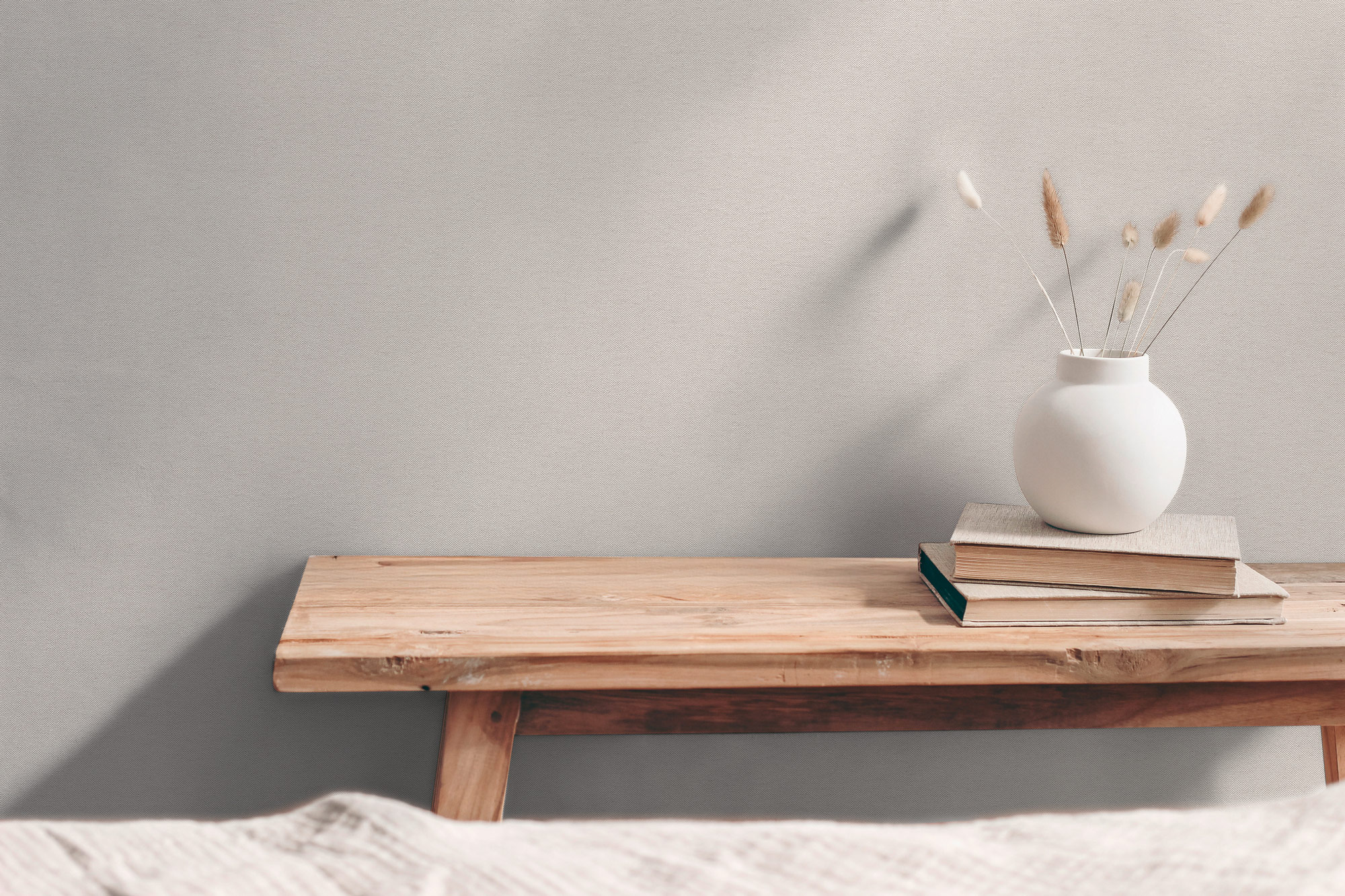 AS Vliestapete Hygge 3 Uni Beige 790985