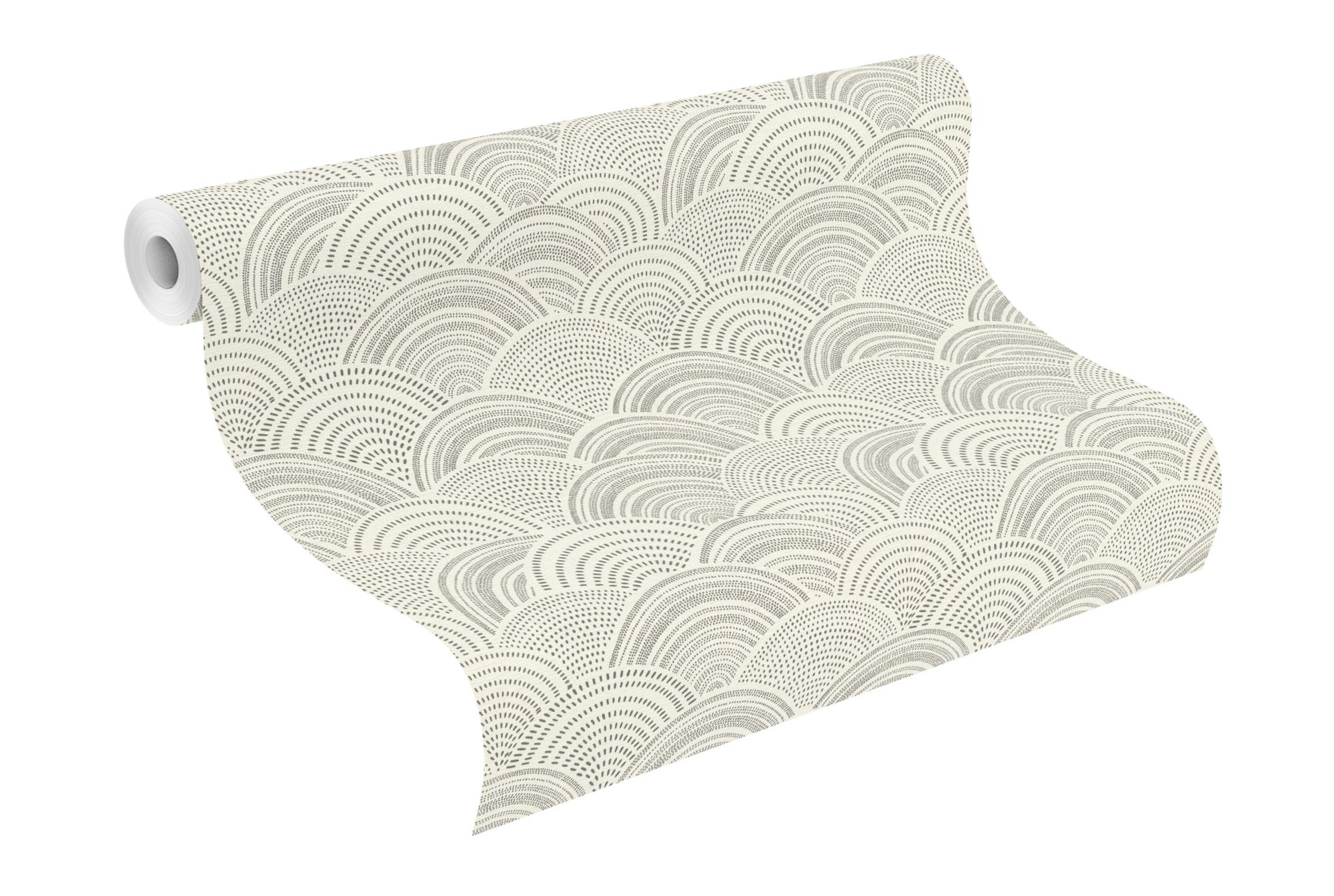 Rasch Vliestapete Allegretto Schwarz-Schwarz-Weiß 581416