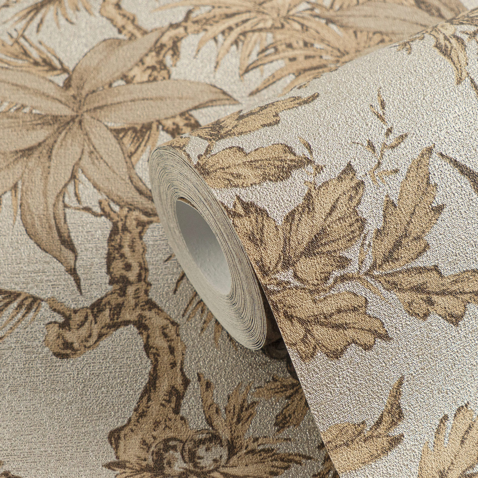 AS Vliestapete History of Art 2 Floral Beige 790474