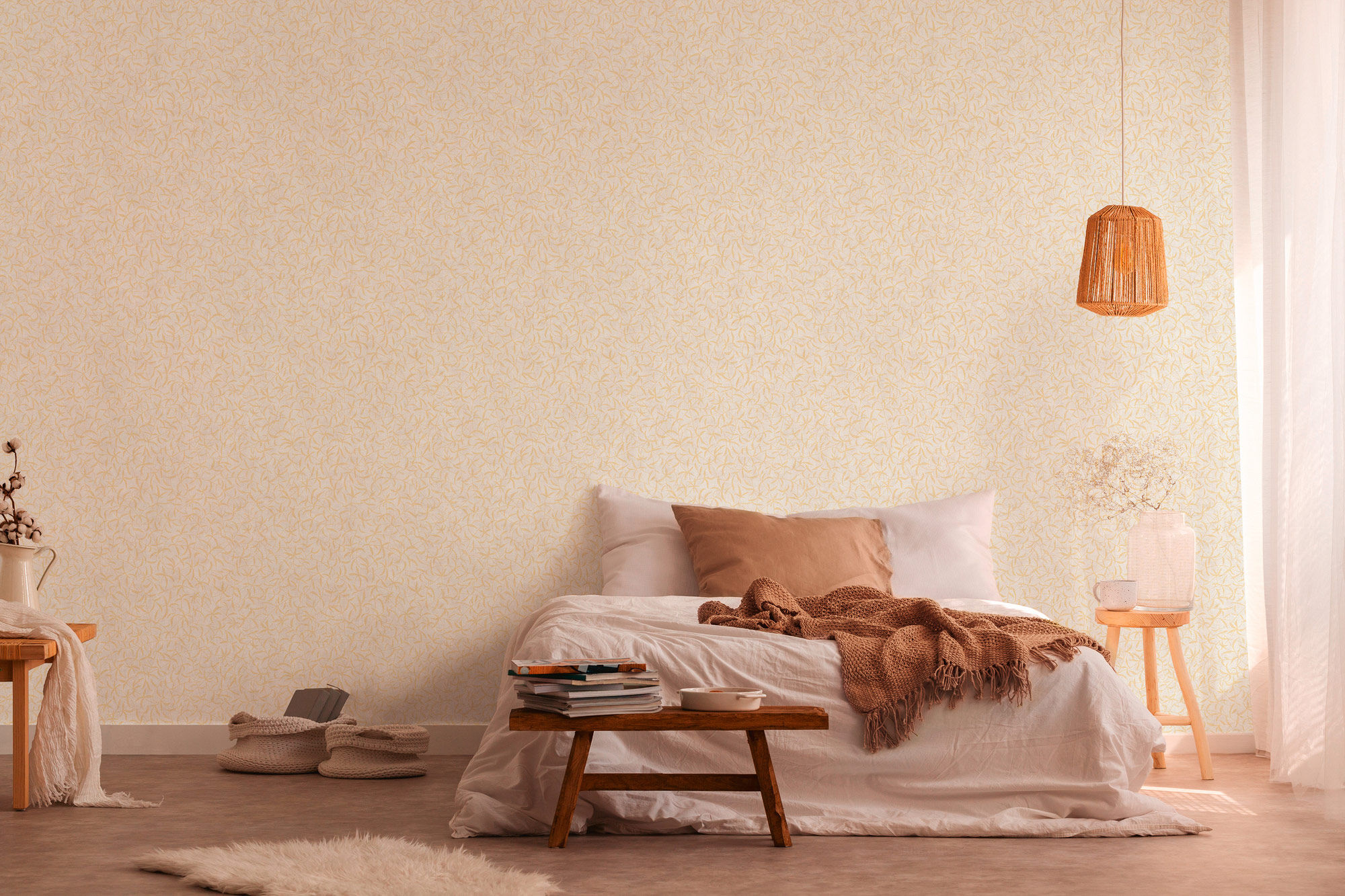 AS Vliestapete Terra Floral creme 389204