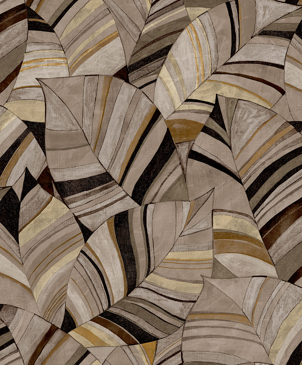 Decoprint Vliestapete Serenity Heimische Blätter SY27563 Decoprint Vliestapete Serenity Heimische Blätter SY27563