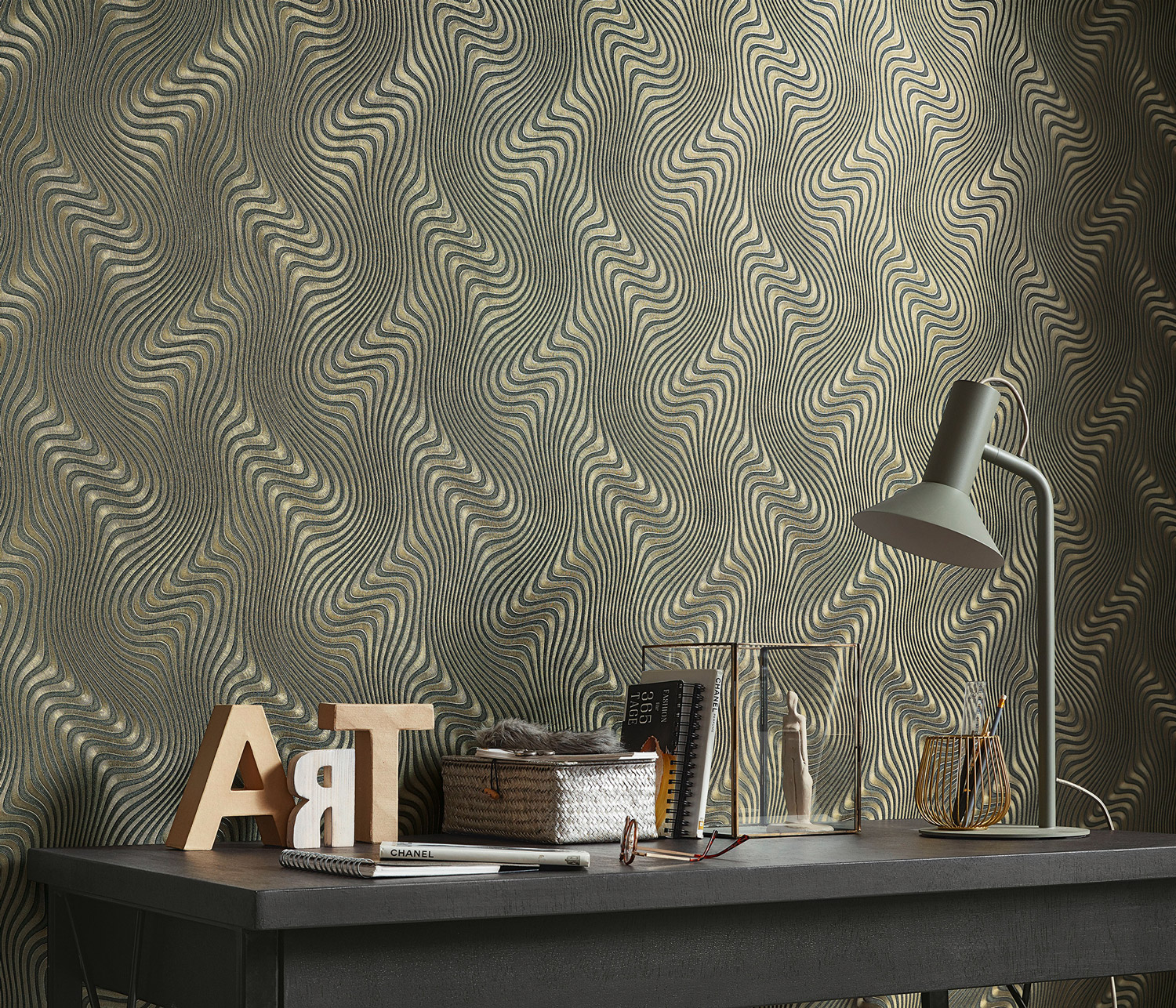 Erismann Vliestapete GMK Fashion for Walls schwarz 1014615