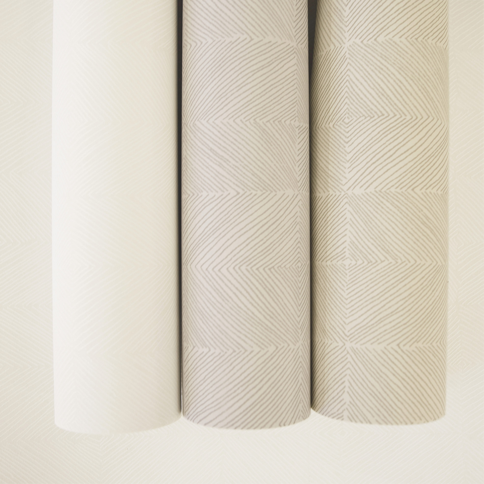 Hohenberger Vliestapete Chalk Rhompus Cream 65504