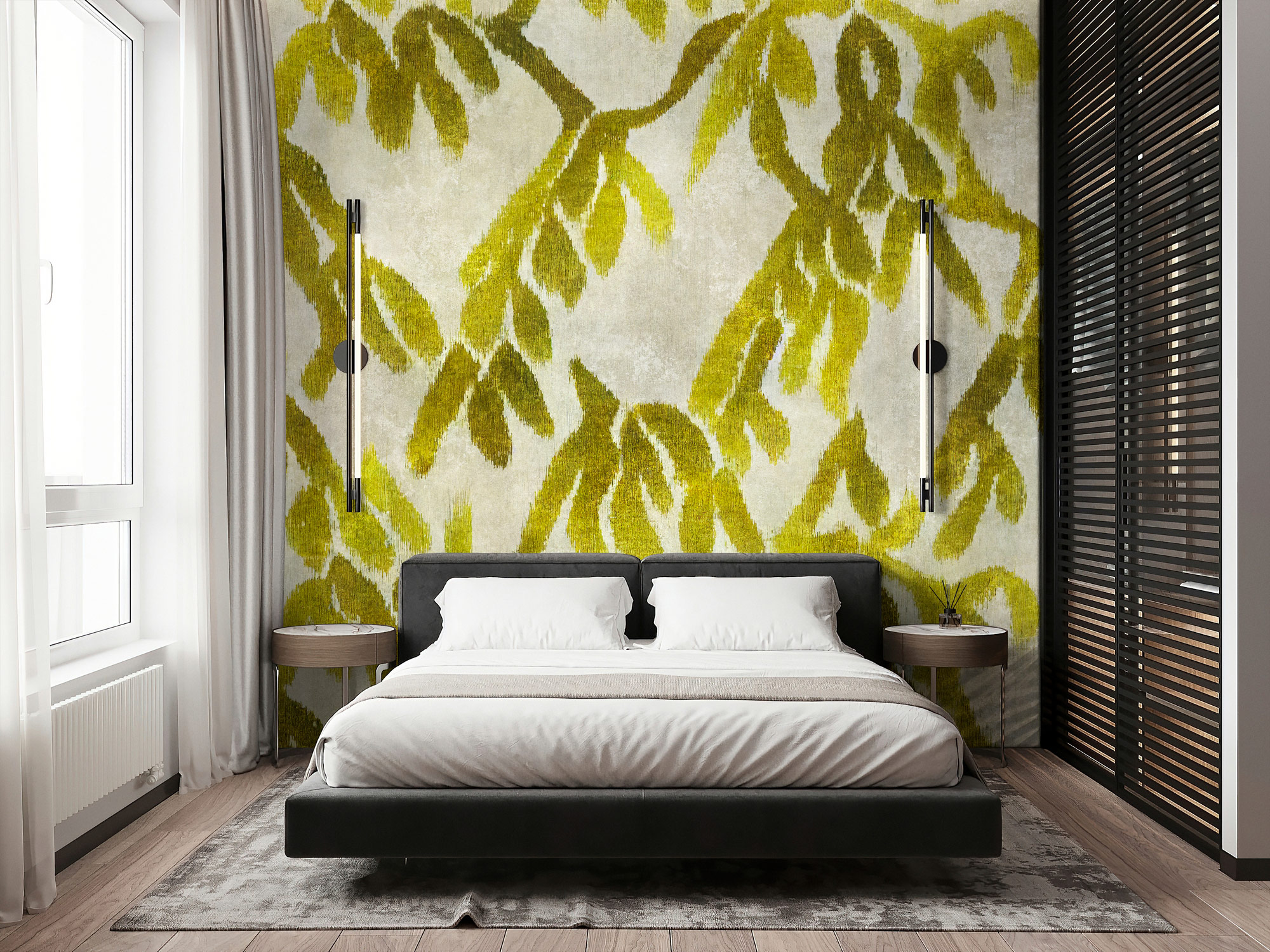 AS Fototapete Walls by Patel 5 Blätter Grün DD134225