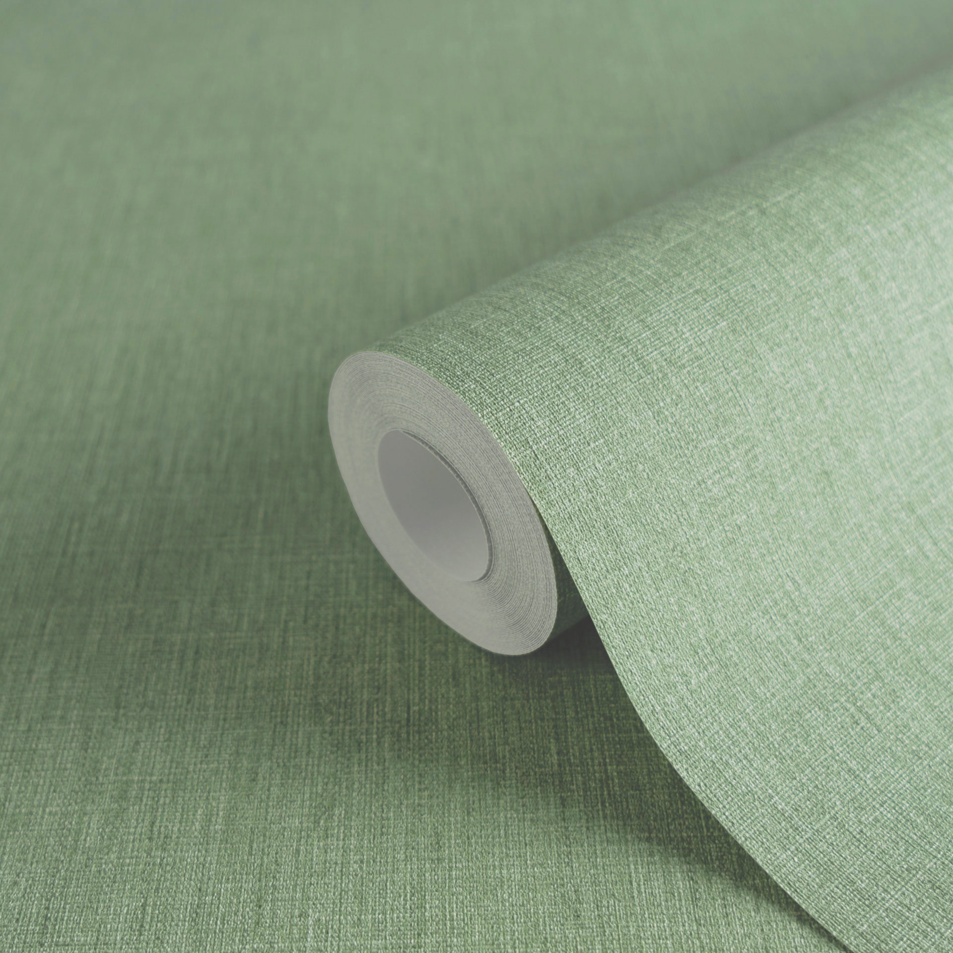 Livingwalls Vliestapete Stories of Life Uni Grün 396519