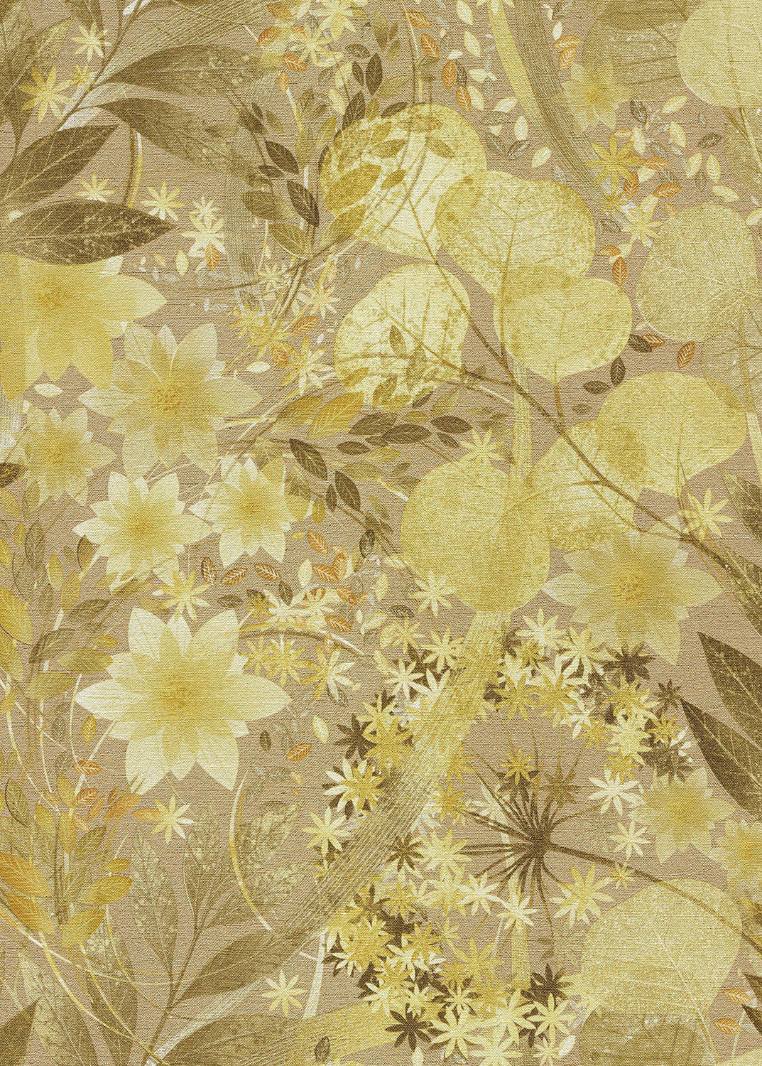 Erismann Vliestapete Secret Garden Blättermotiv 1050620
