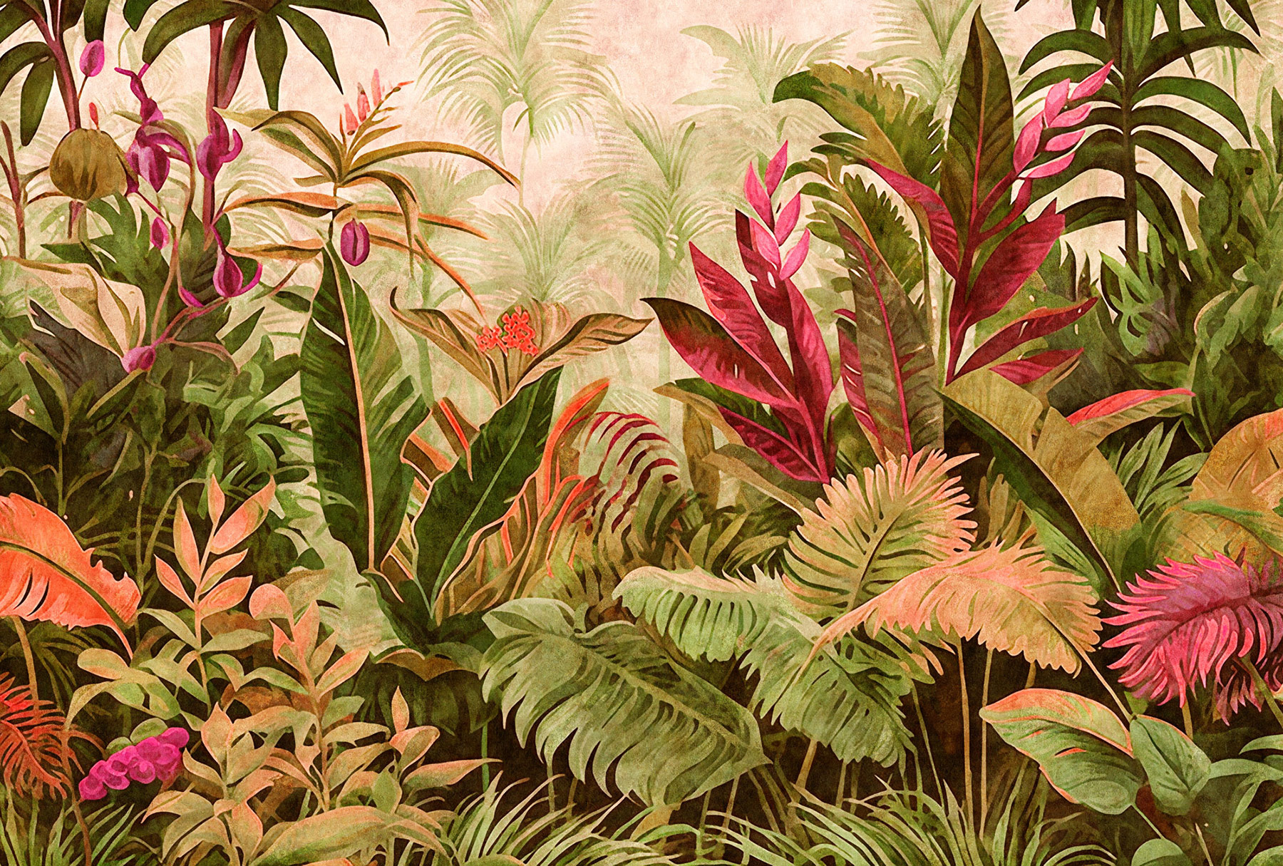 AS Fototapete Walls by Patel 5 Dschungel Grün DD134261