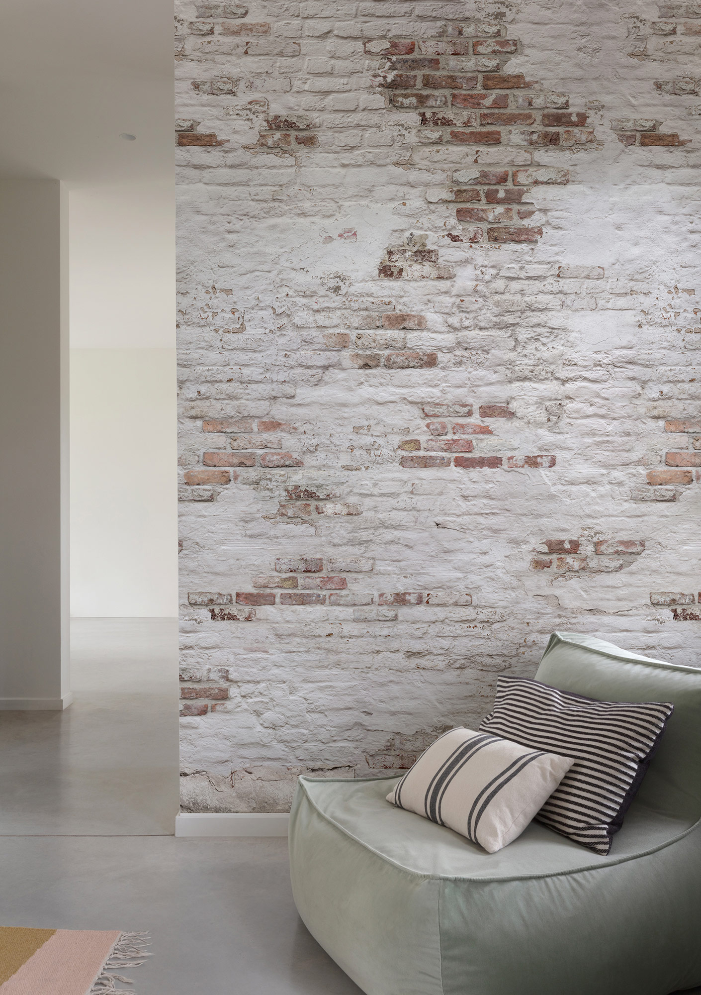 Grandeco Wandbild Eine Rolle ein Motiv 2 Steinmauer EP6101