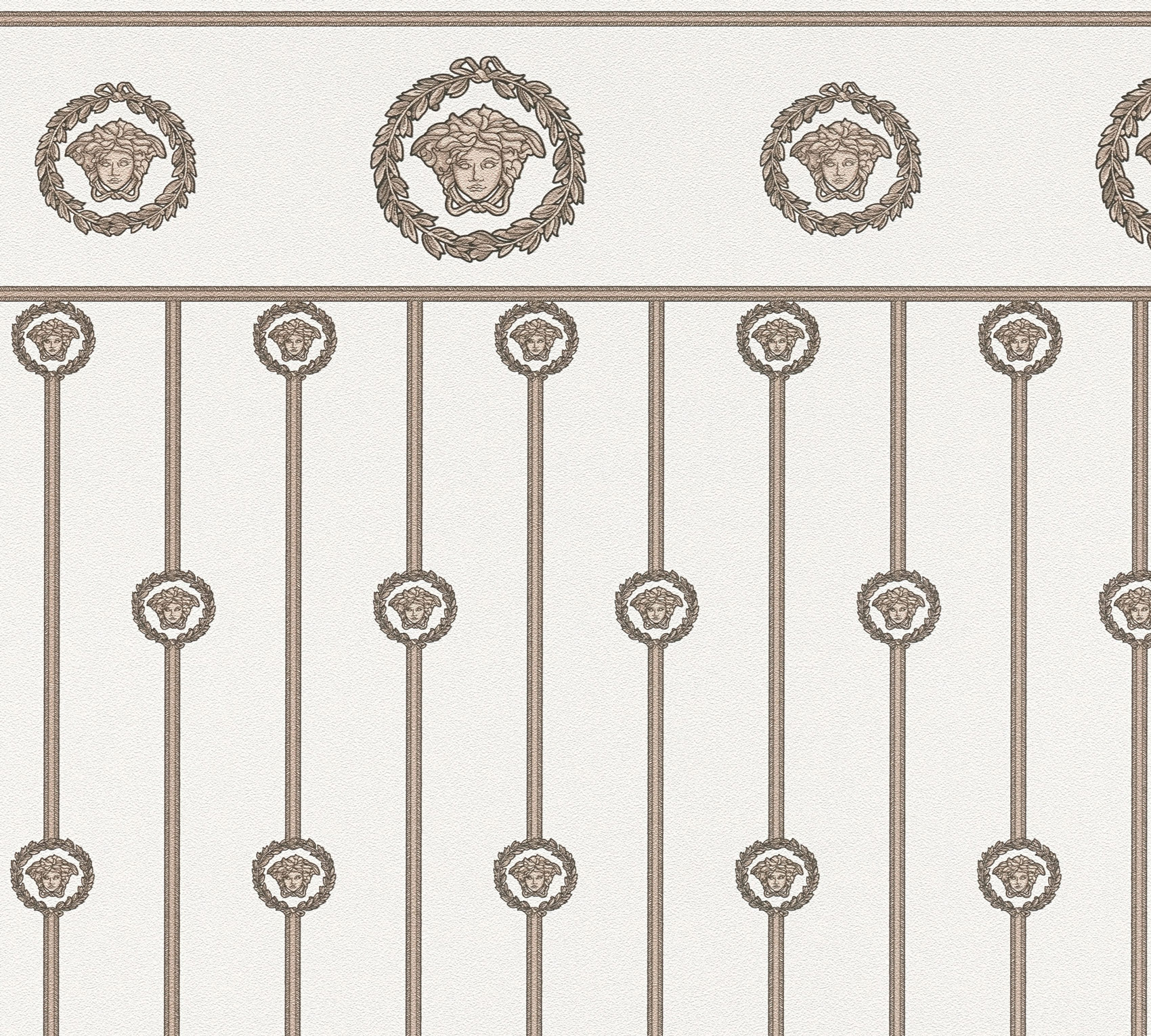 AS Vliestapete Versace 6 Barock Tapete Weiß 791315