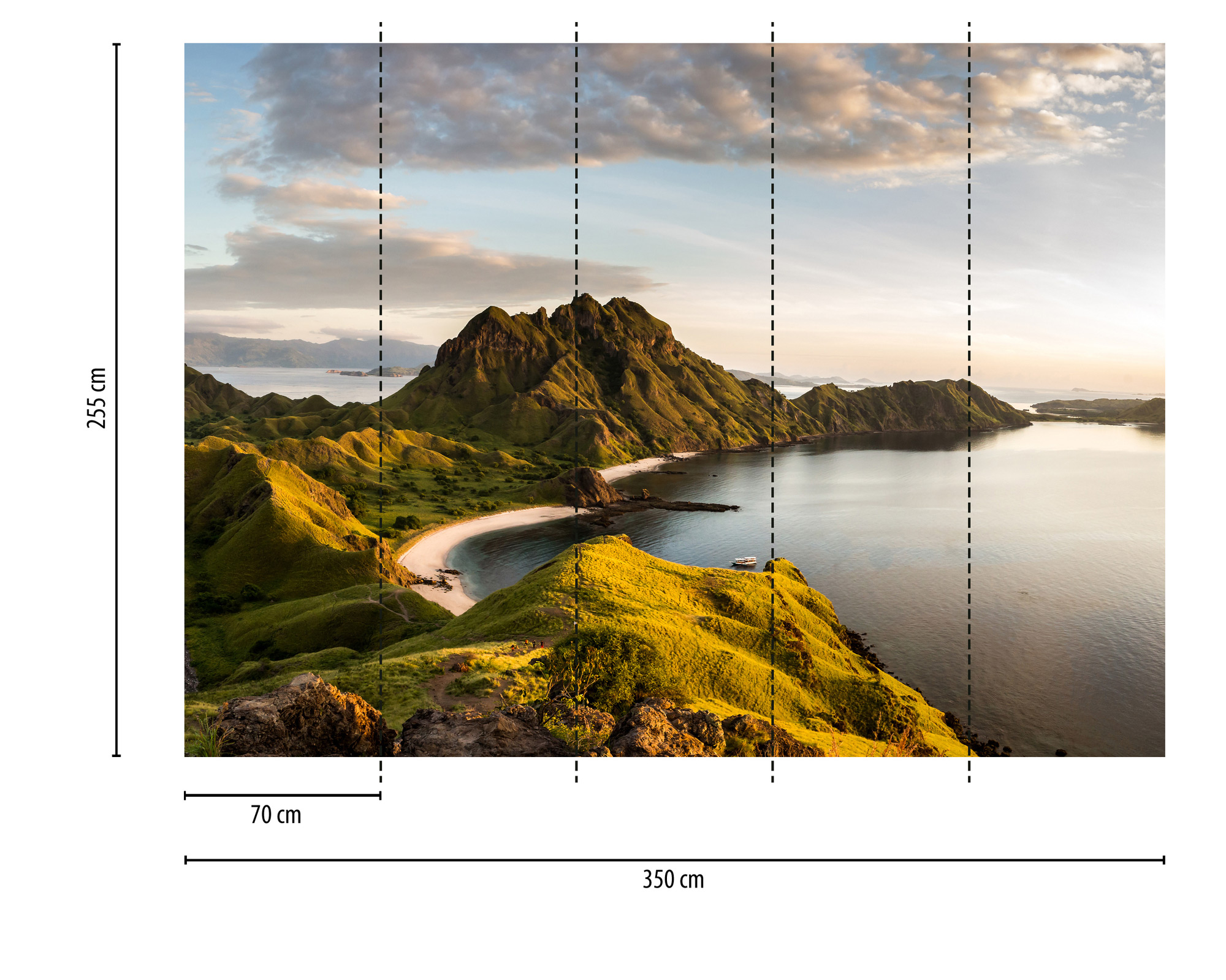 AS Fototapete Designwalls 2 Landschaft Berge DD123682