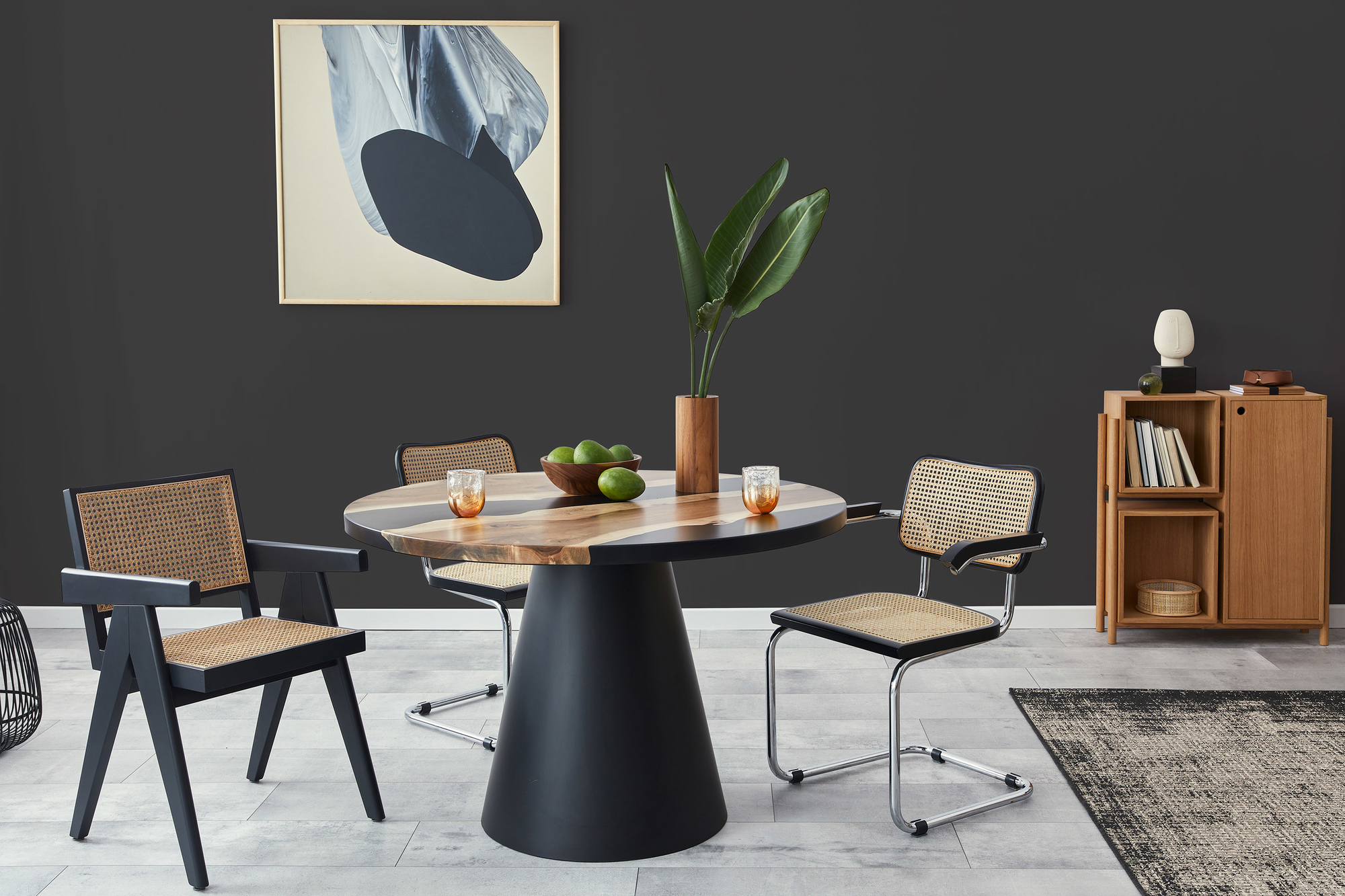 AS Premium Innenwandfarbe Puro c1000 deep black 1 L