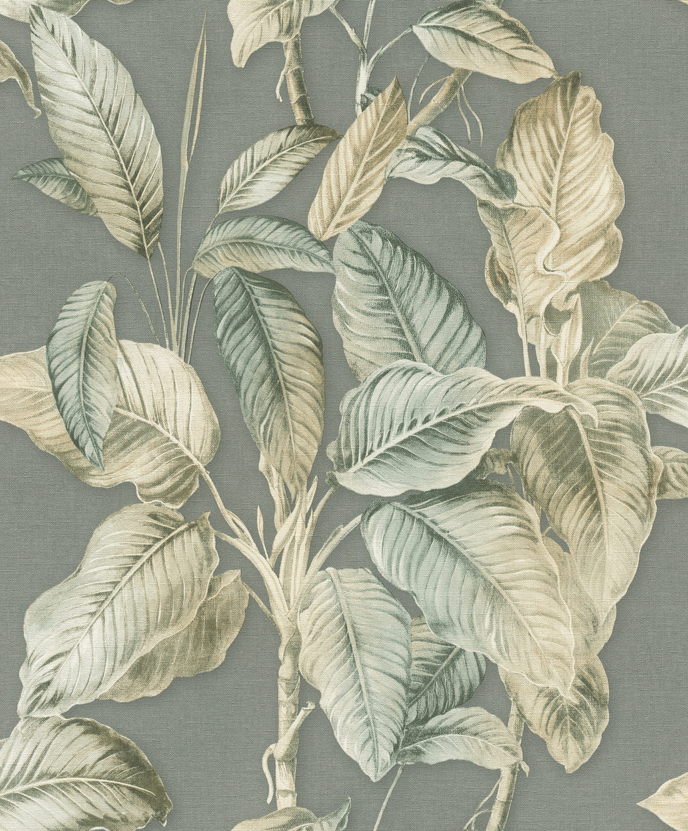 Rasch Vliestapete Back To Nature Blätter 571462