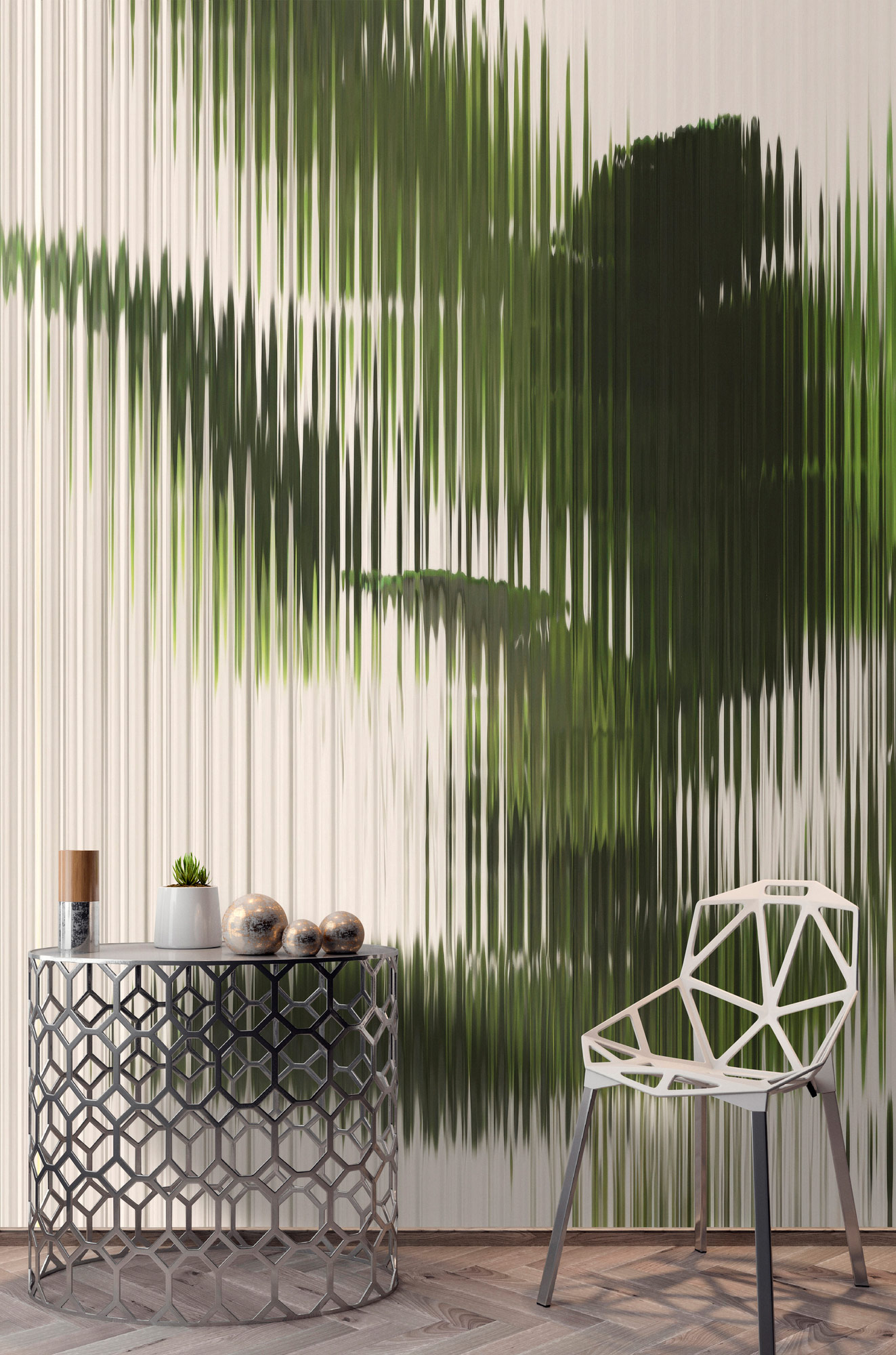 AS Fototapete Walls by Patel 5 Blätter Grün DD134963