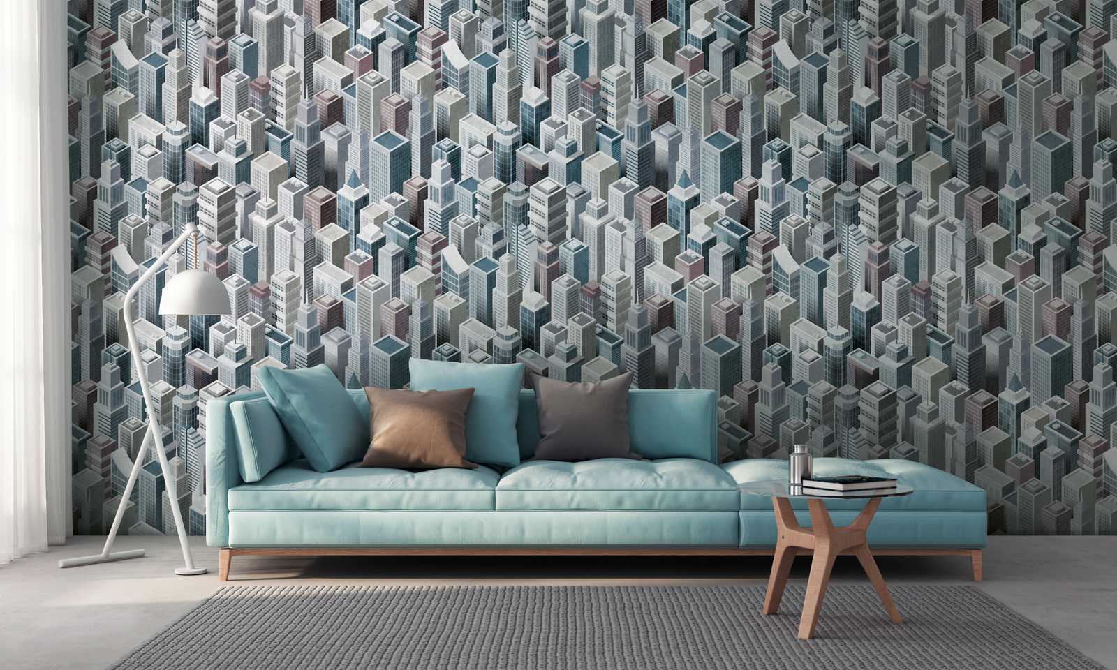 Livingwalls Vliestapete The Wall Stadt 382501