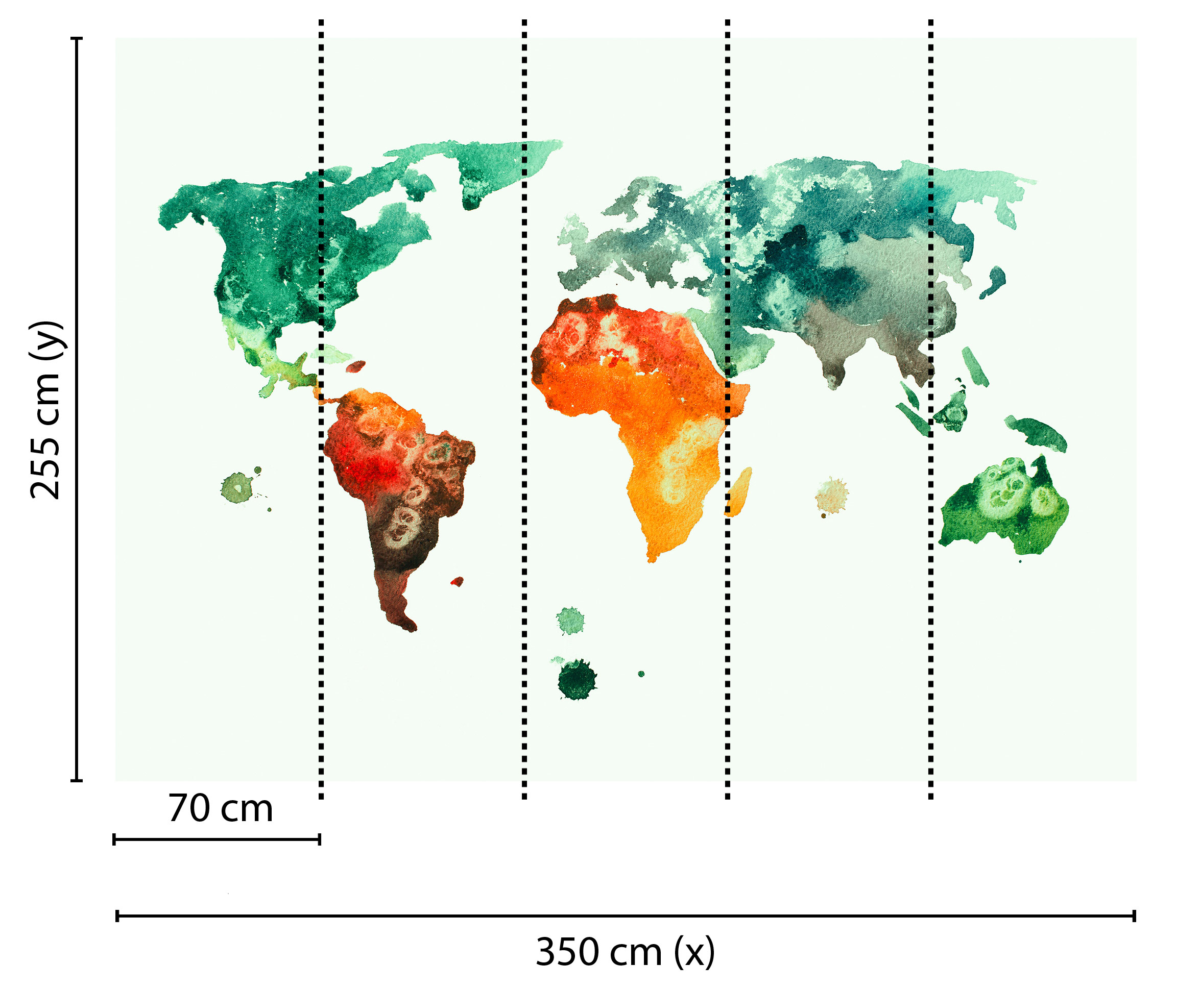 AS Fototapete Designwalls ColourfulWorld DD118700