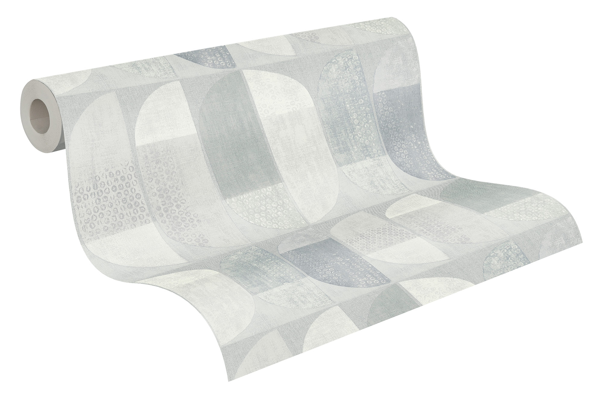 AS Création Vliestapete Geo Nordic grau 375315