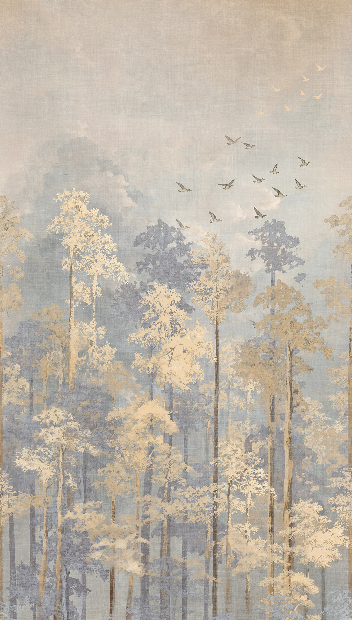 AS Fototapete CosmoLiving Wald Beige 791447 AS Fototapete CosmoLiving Wald Beige 791447