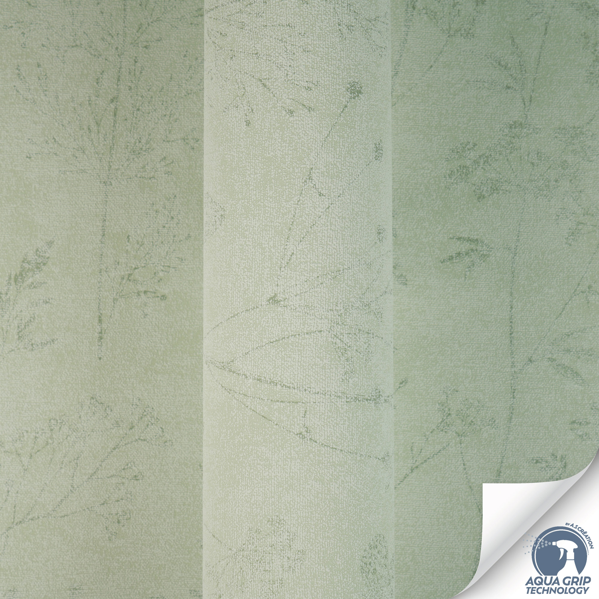 AS Vliestapete Cosiness Designdrop 2 Floral Grün 792833