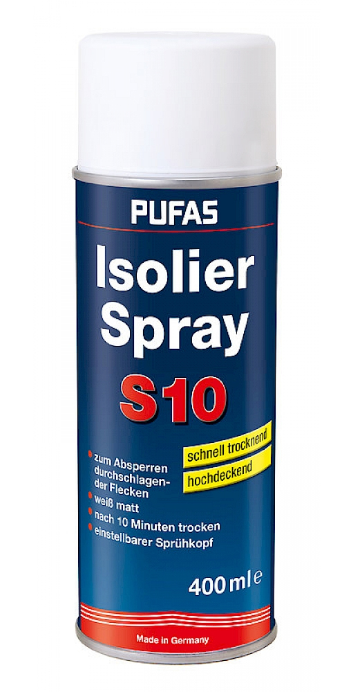 PUFAS Isolierspray S10 weiß | 400 ml