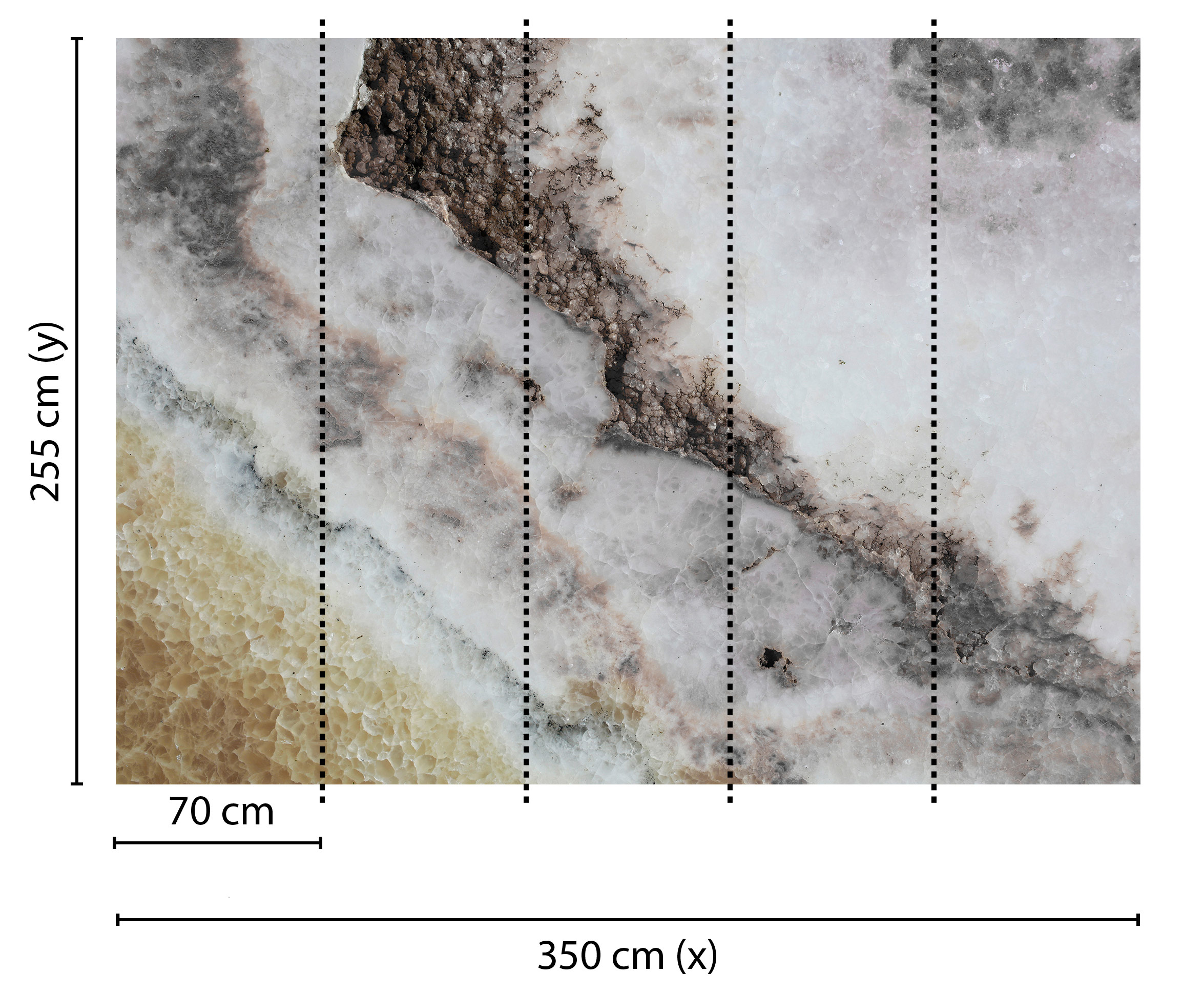 AS Fototapete Designwalls Rose Quartz DD118792