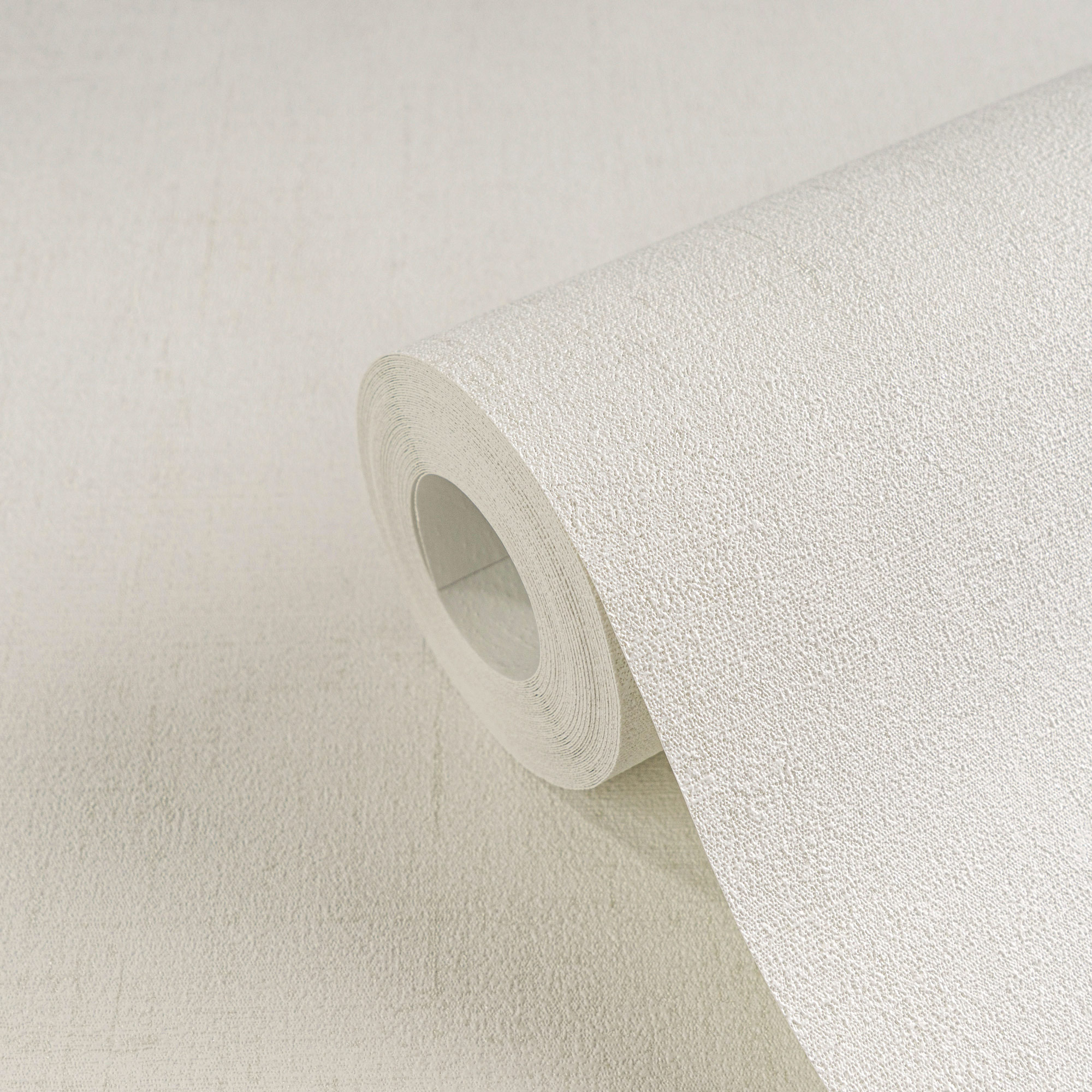 AS Vliestapete CosmoLiving Uni Weiß 791097