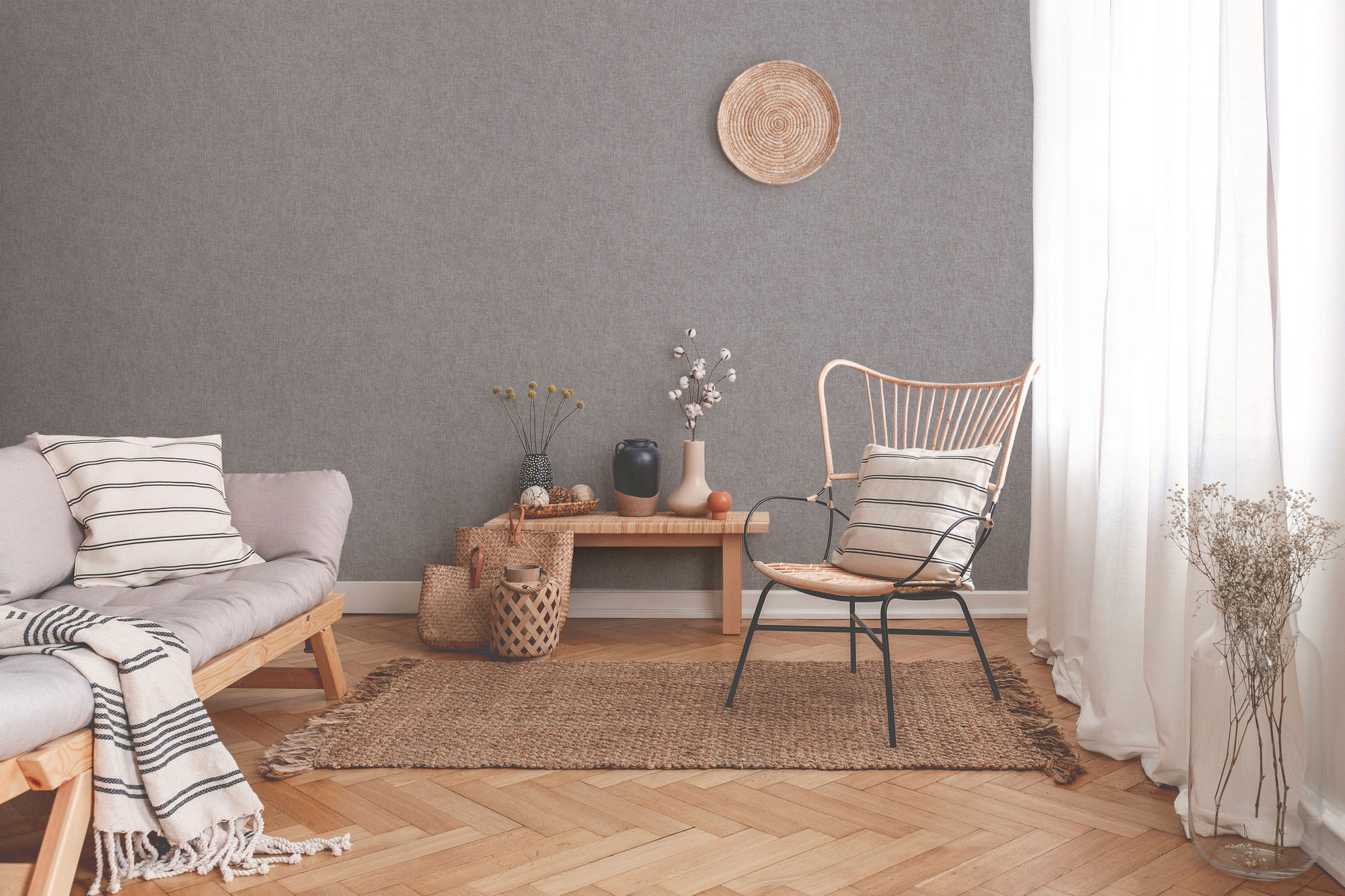 AS Vliestapete New Walls Unitapete 373951