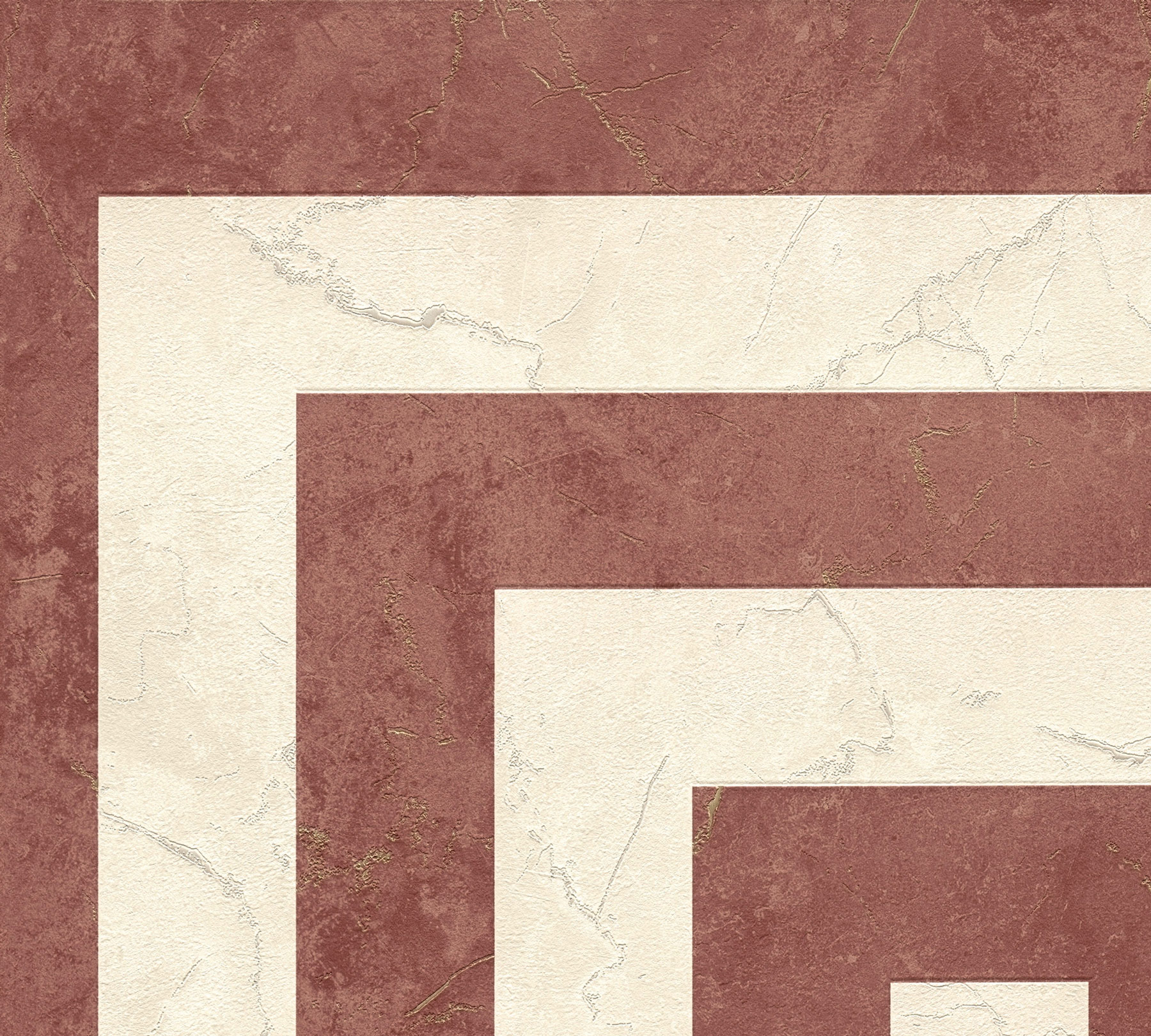 AS Vliestapete Versace 6 Geometrische Tapete Rot 791742