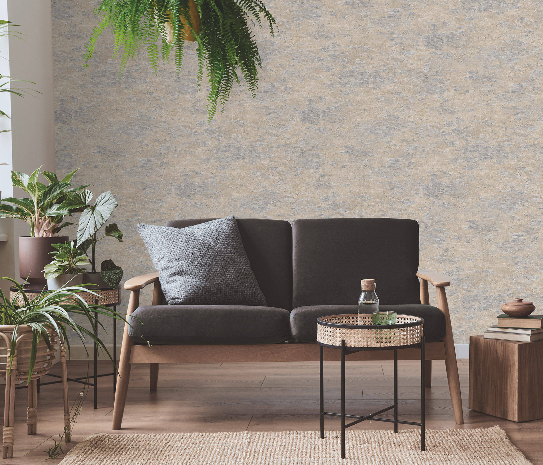 Erismann Vliestapete Focus taupe 1029637