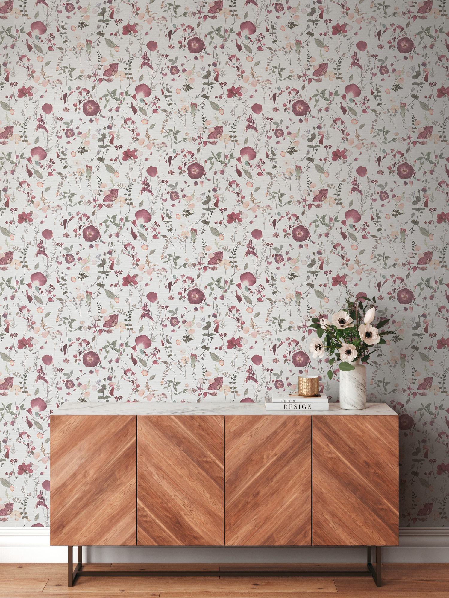 AS Vliestapete PintWalls II Blumen Tapete Weiß 397461