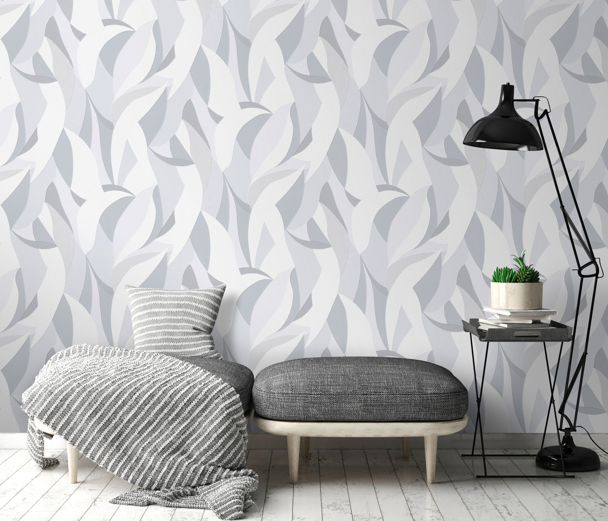 Erismann Vliestapete Elle 3 grau 1033110