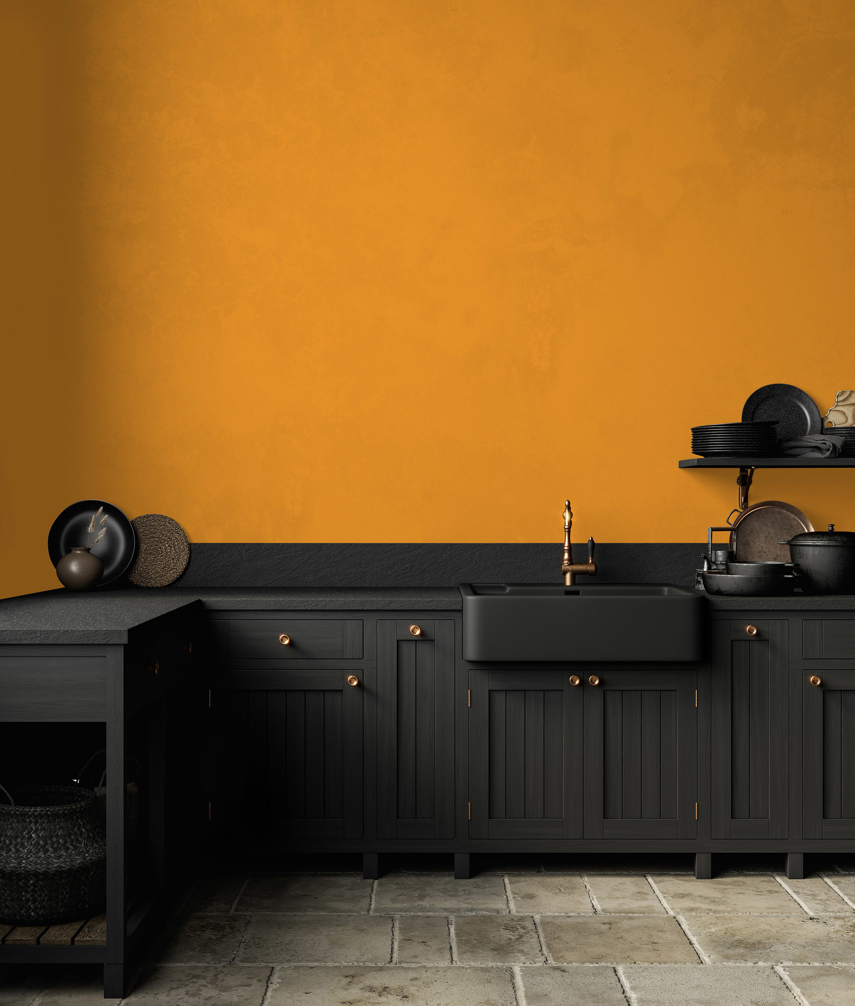 AS Premium Innenwandfarbe Puro c8007 sunny yellow 1 L