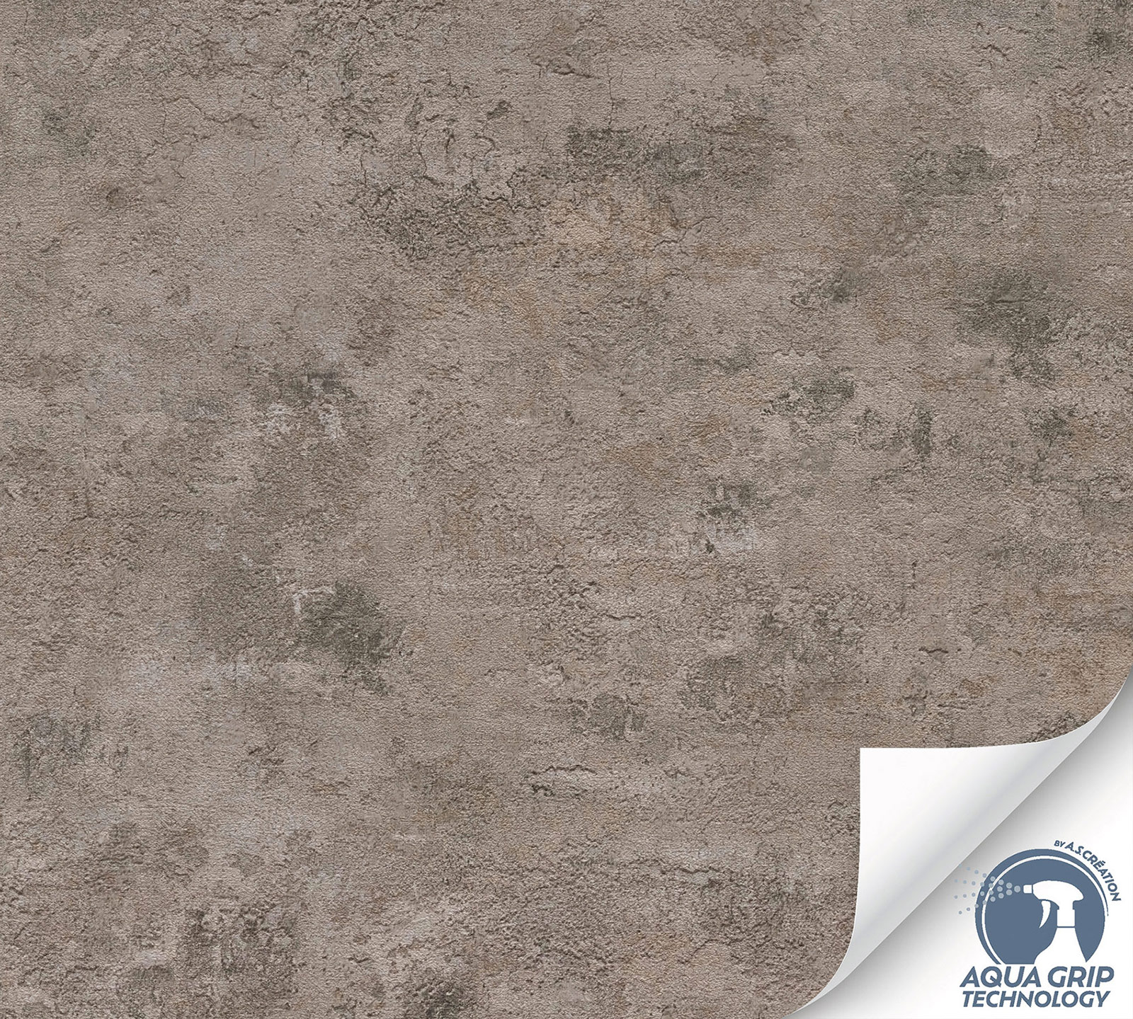 AS Vliestapete Cosiness Designdrop 2 Struktur Grau 793181