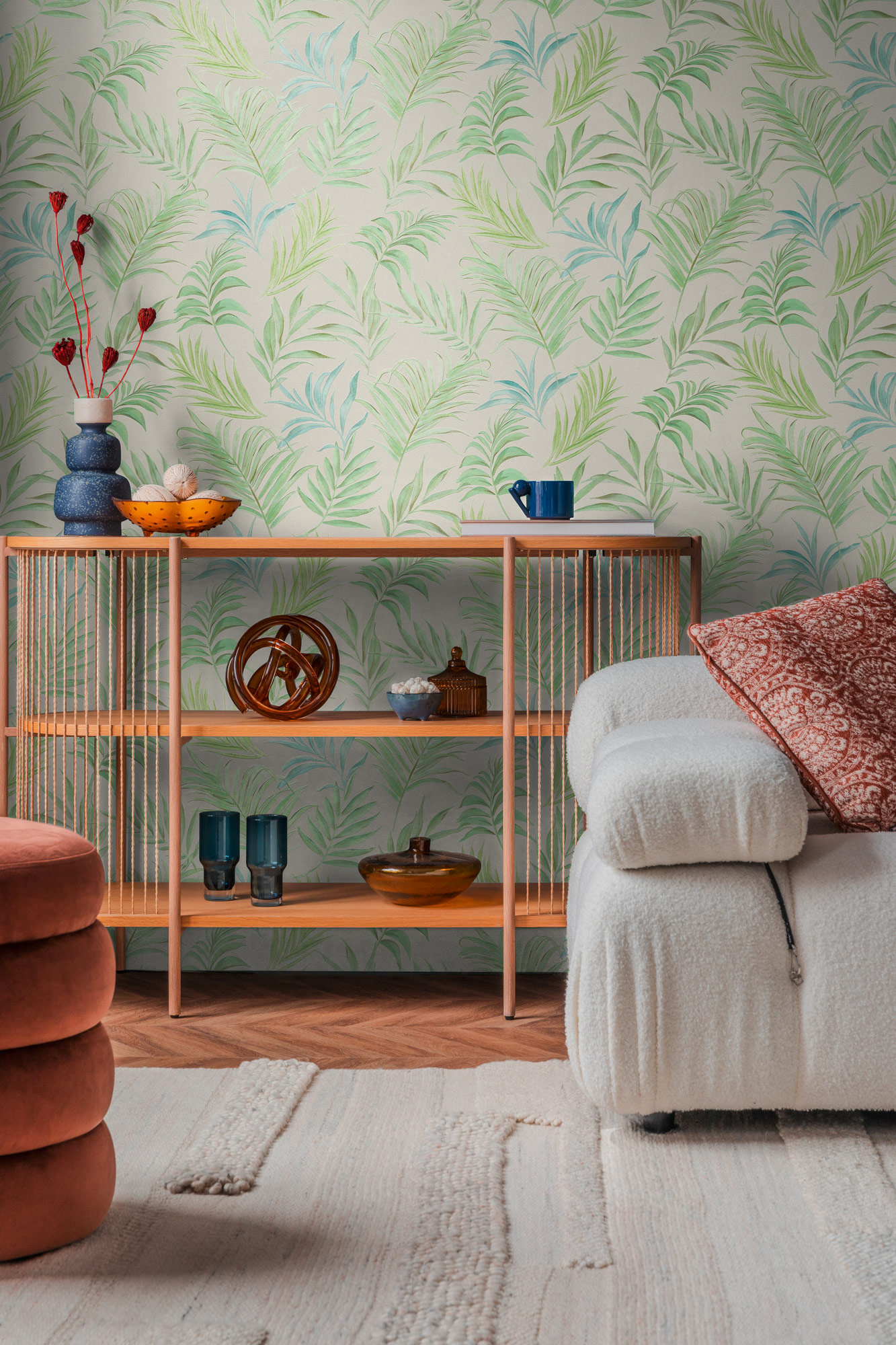 AS Vliestapete CosmoLiving Dschungel Grün 791084