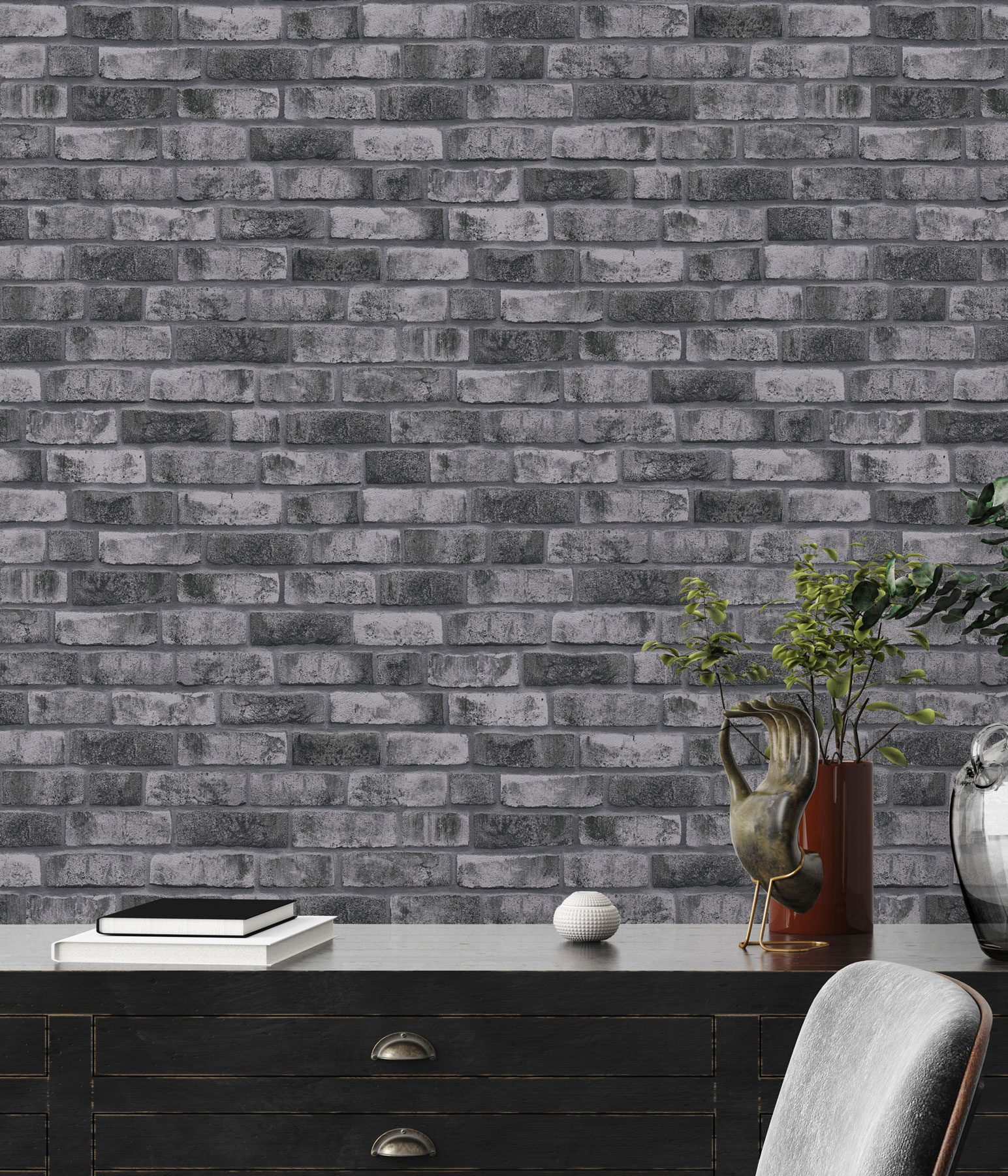 AS Vliestapete Bricks & Stones Backstein Tapete 388124