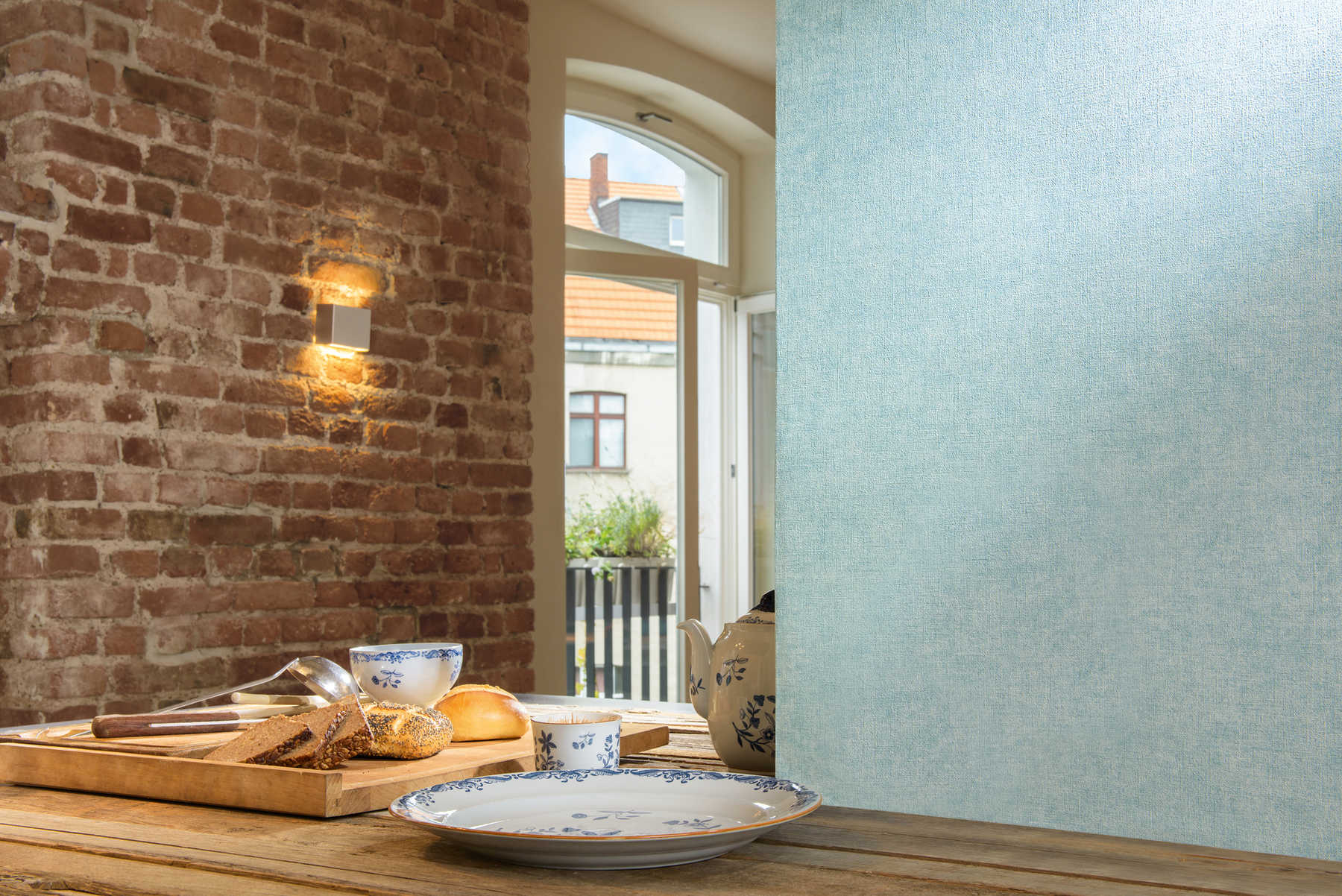 Livingwalls Vliestapete Desert Lodge Uni 367209