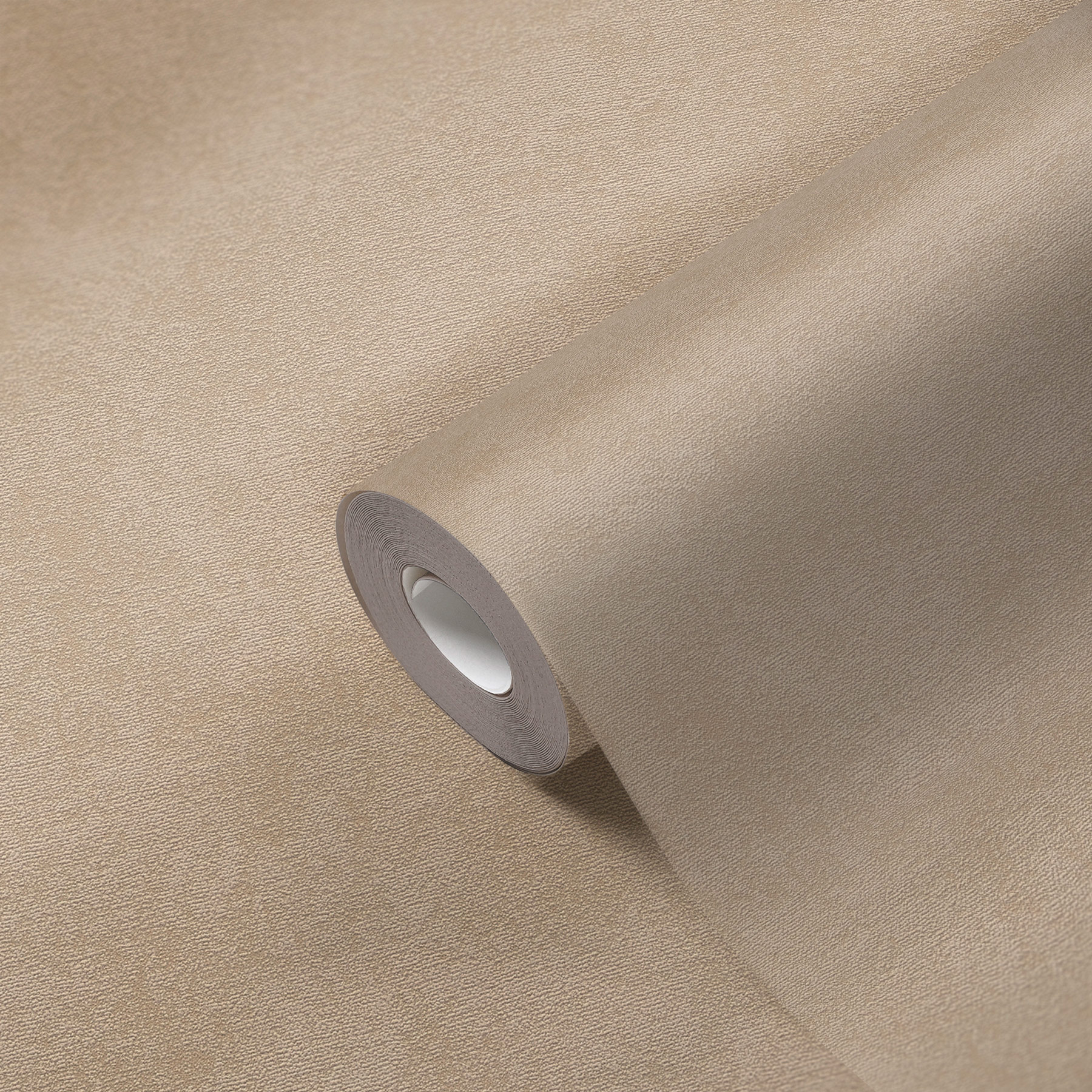 AS Vliestapete French Affair Einfarbig Beige 399386