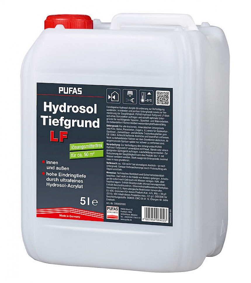 PUFAS Hydrosol-Tiefengrund LF | 5 L