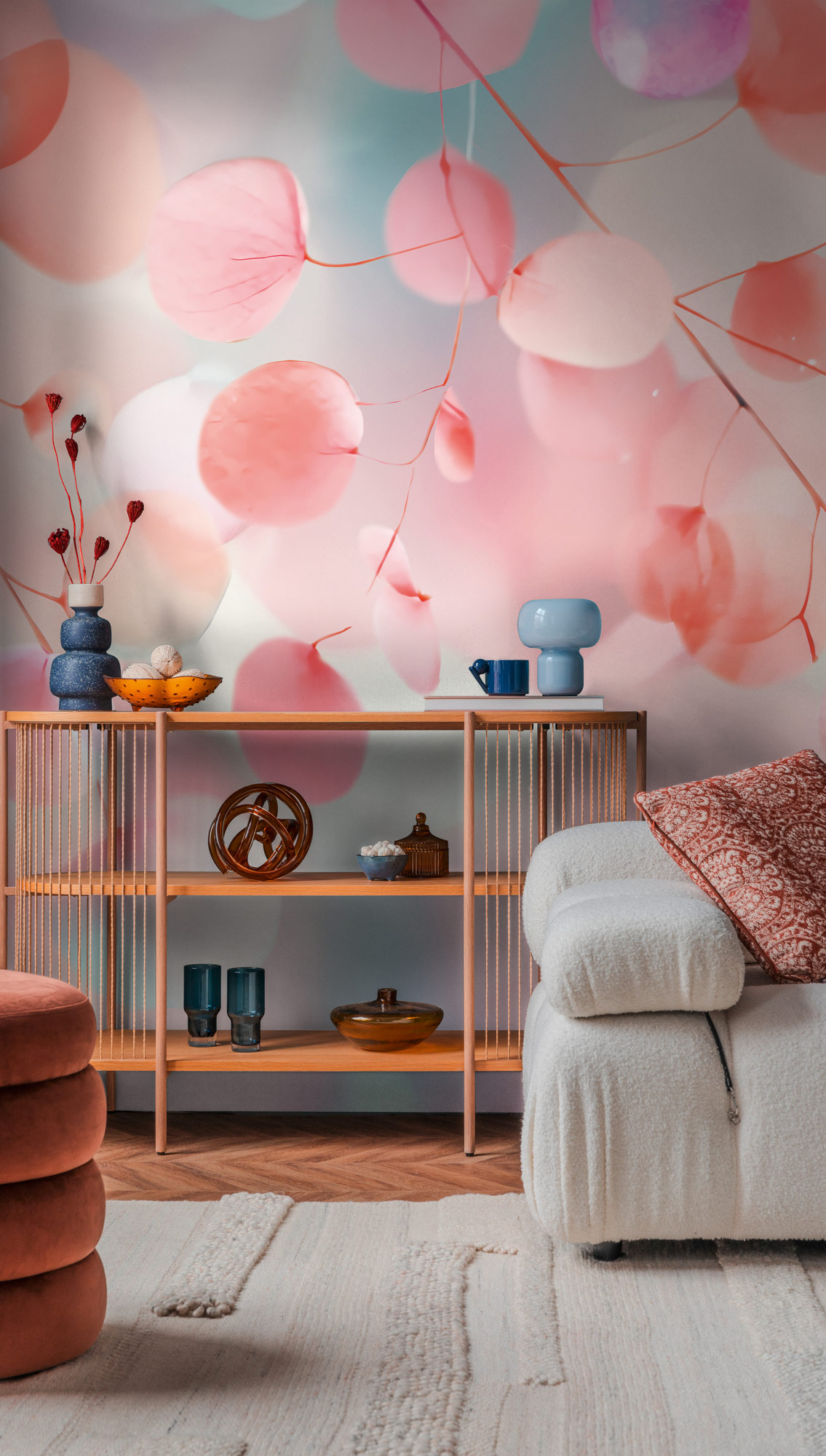 AS Fototapete CosmoLiving Aquarell Bunt 791551