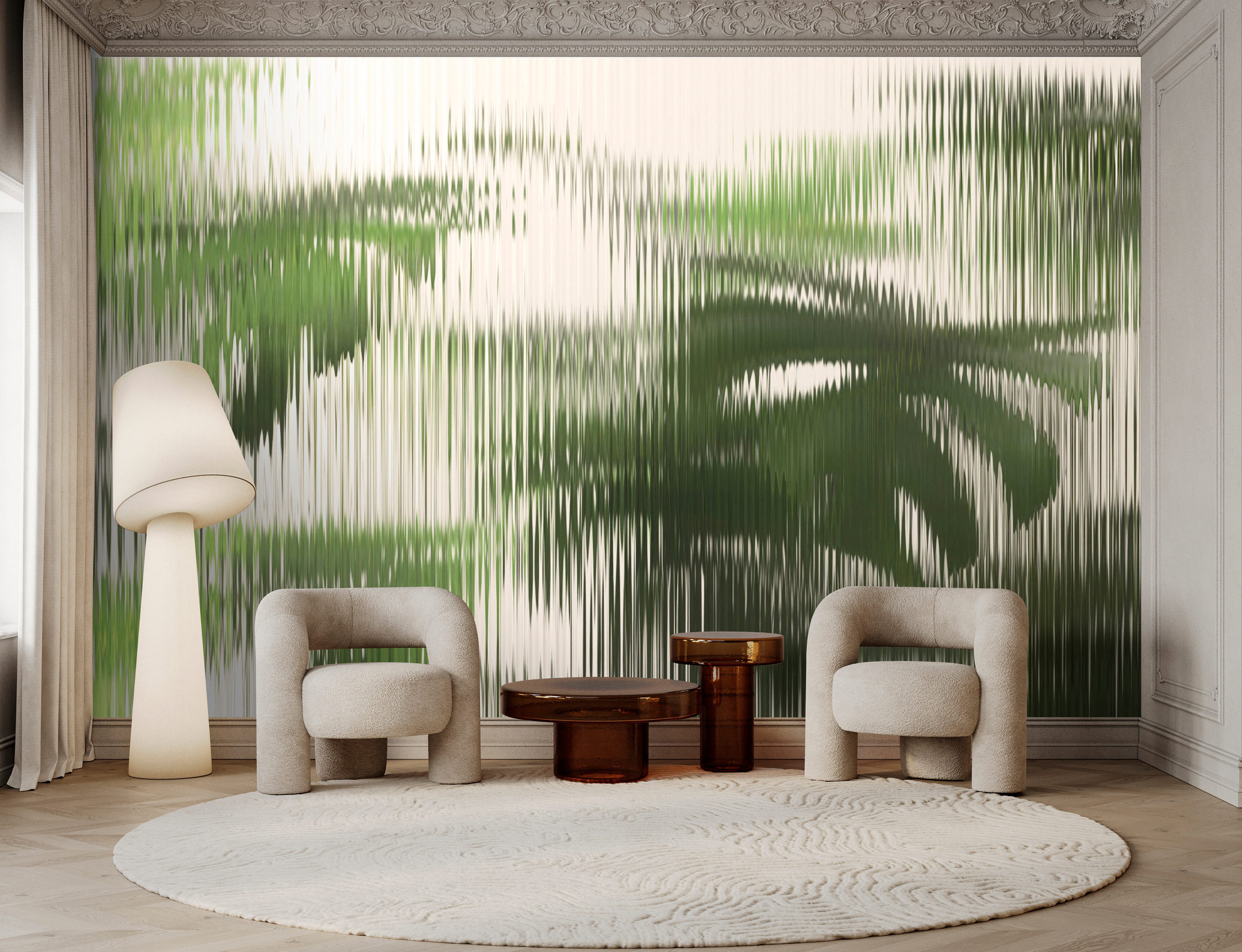 AS Fototapete Walls by Patel 5 Blätter Grün DD134975