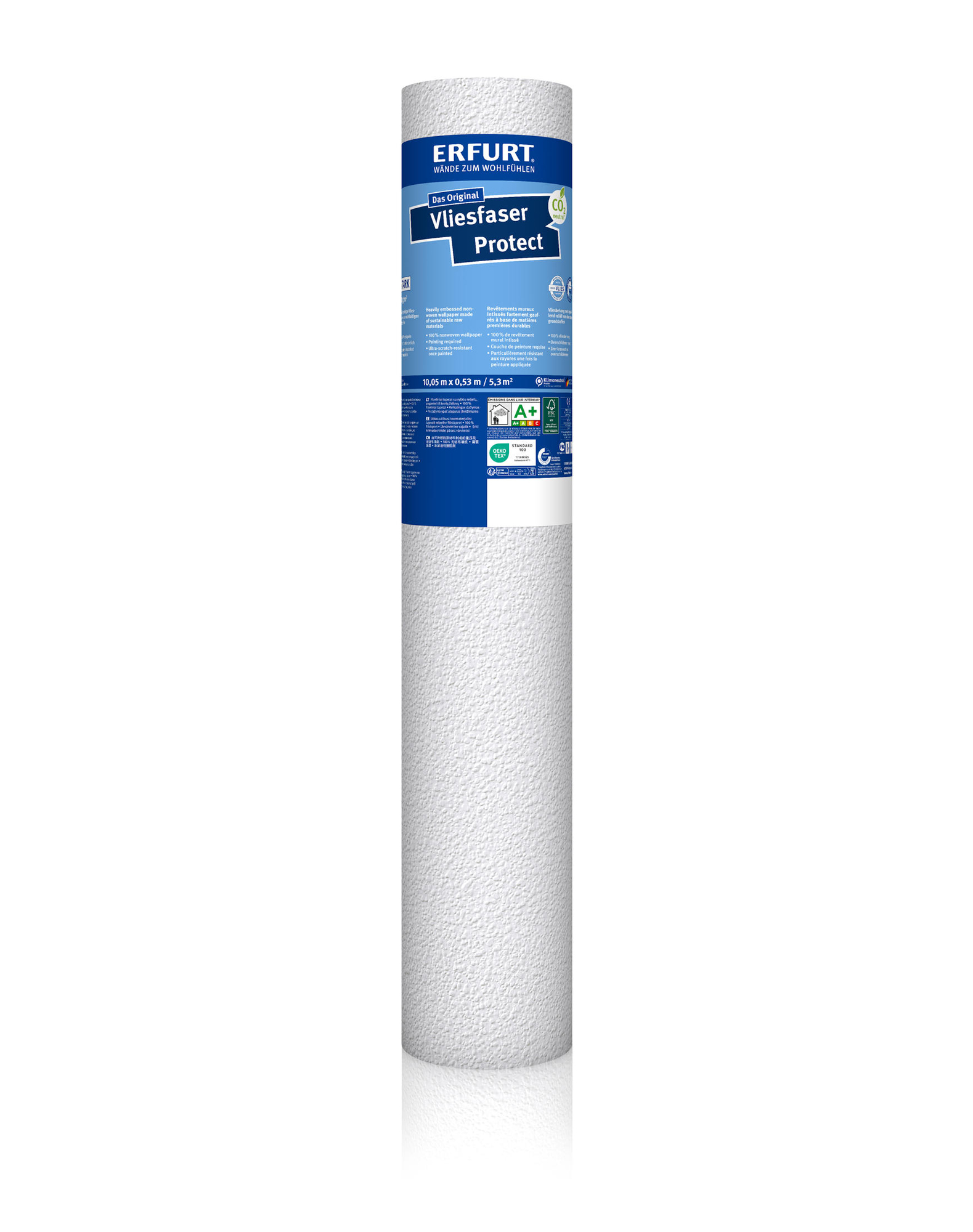 Erfurt Vliesfaser Tapete Protect 208 | Einzelrolle