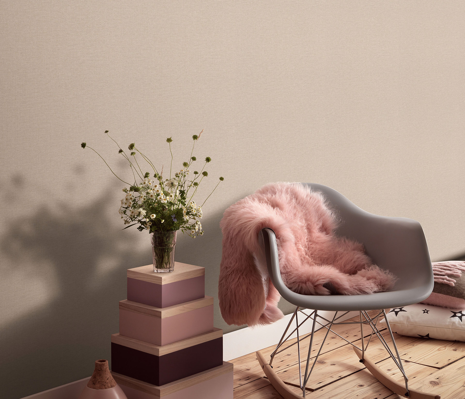 Erismann Vliestapete Secret Garden Unitapete 1051005