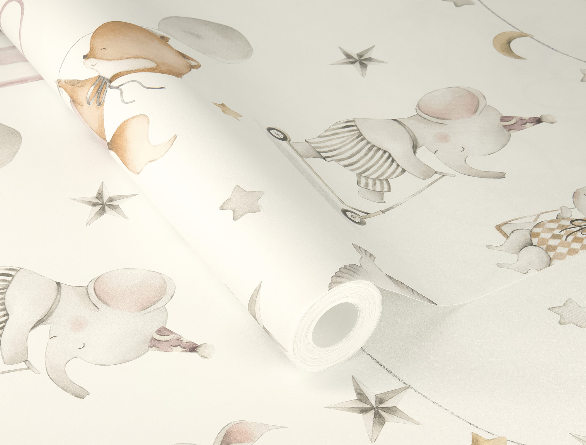 Rasch Vliestapete Kids Word 2 Pink 301922